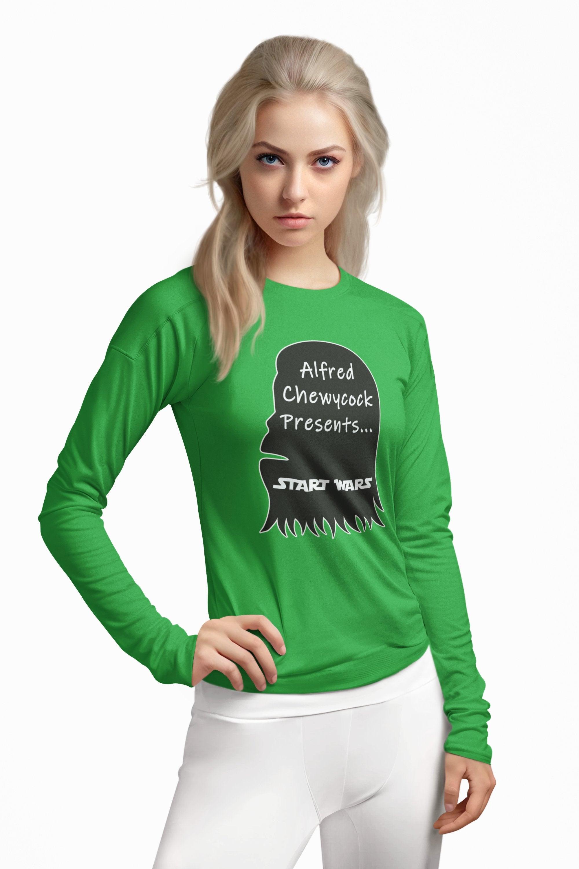 Alfred Chewycock Presents... Start Wars - Long-Sleeve Tee - Witty Twisters Fashions