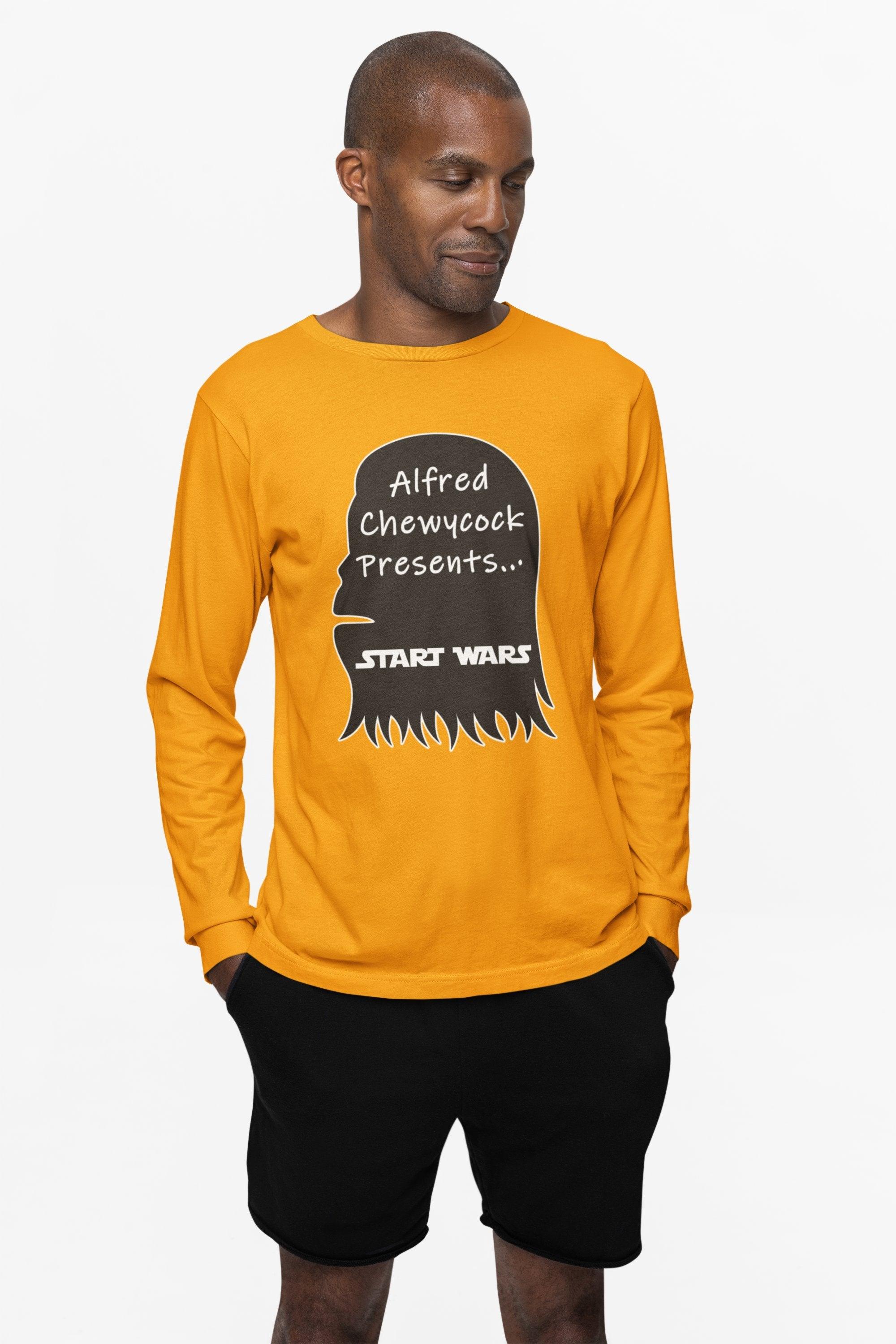 Alfred Chewycock Presents... Start Wars - Long-Sleeve Tee - Witty Twisters Fashions