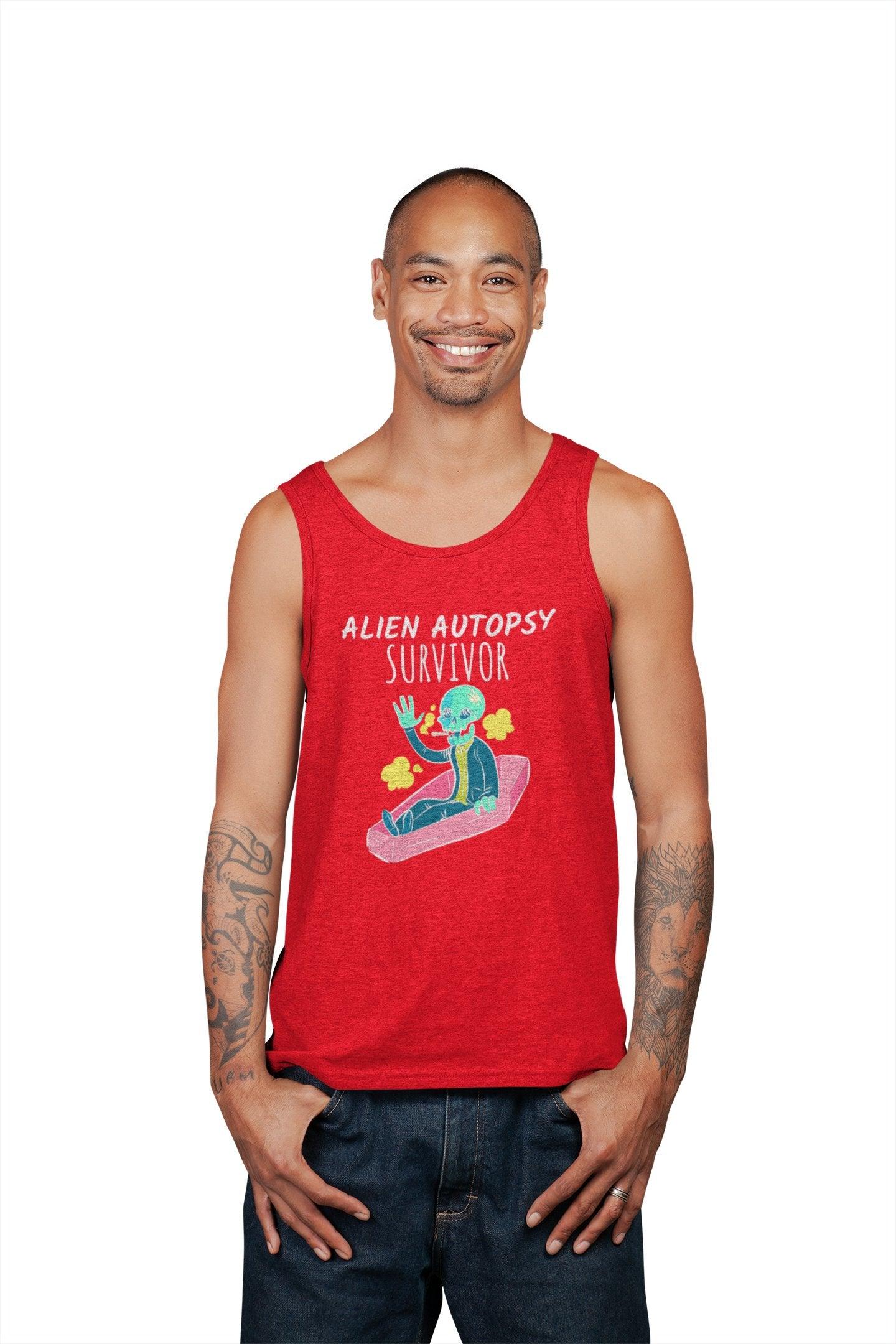 Alien Autopsy Survivor - Tank Top - Witty Twisters Fashions