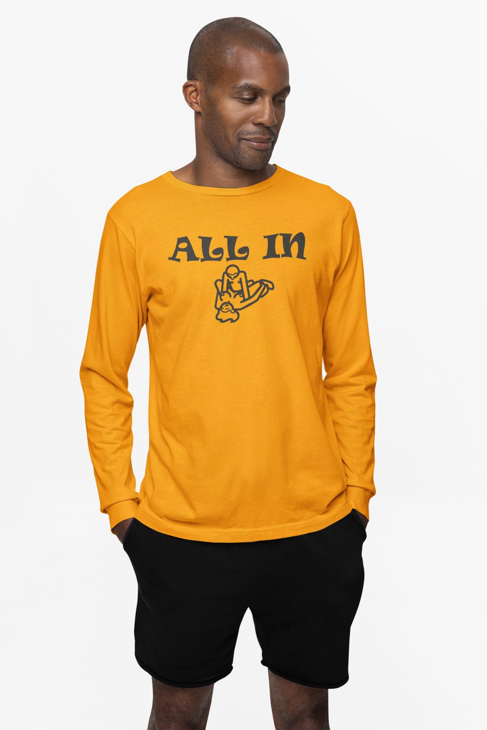 All In - Long-Sleeve Tee - Witty Twisters Fashions