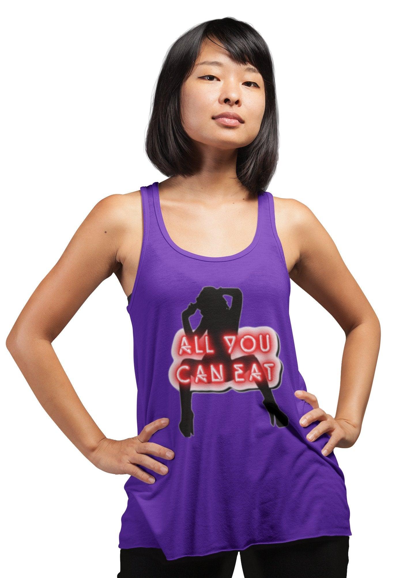 All You Can Eat - Women's Tank Top - Witty Twisters Fashions