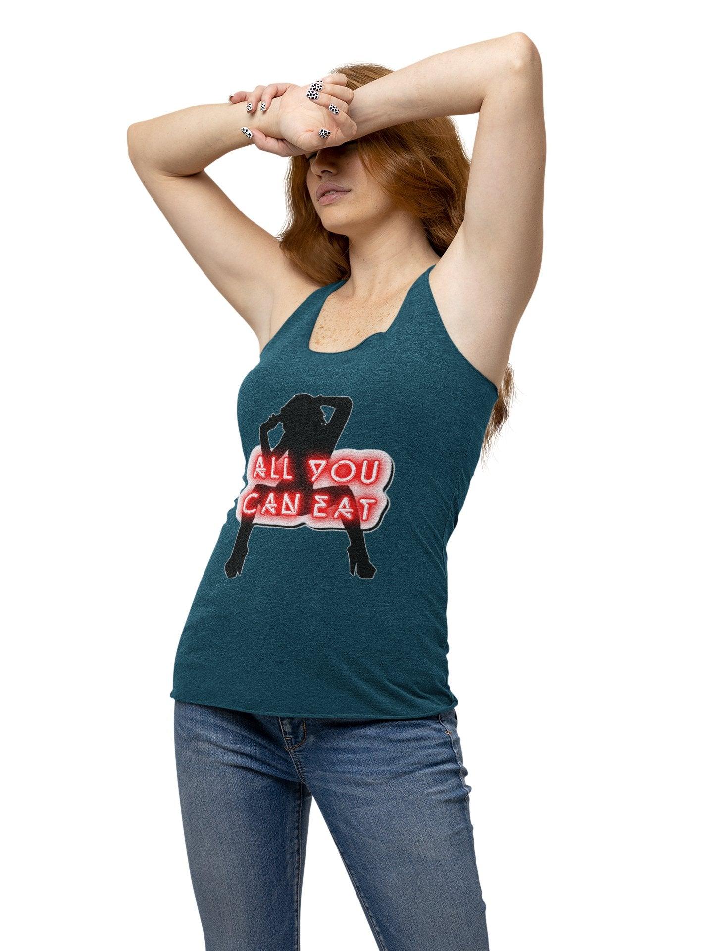 All You Can Eat - Women's Tank Top - Witty Twisters Fashions