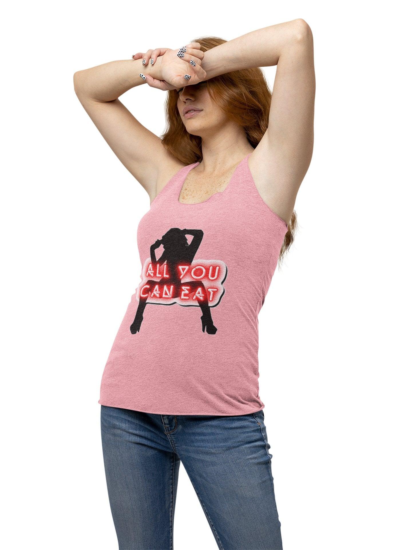 All You Can Eat - Women's Tank Top - Witty Twisters Fashions