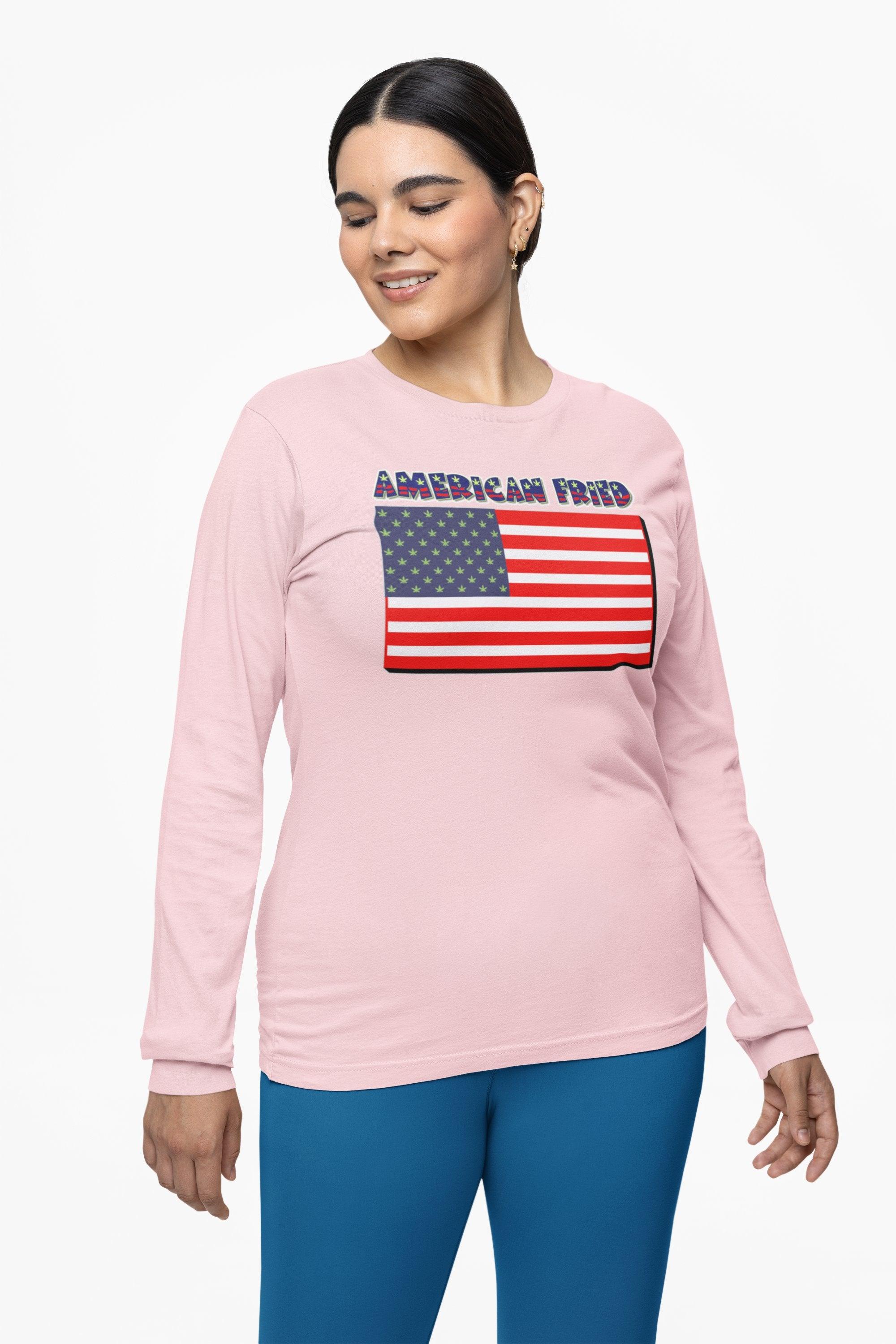 American Fried - Long-Sleeve Tee - Witty Twisters Fashions