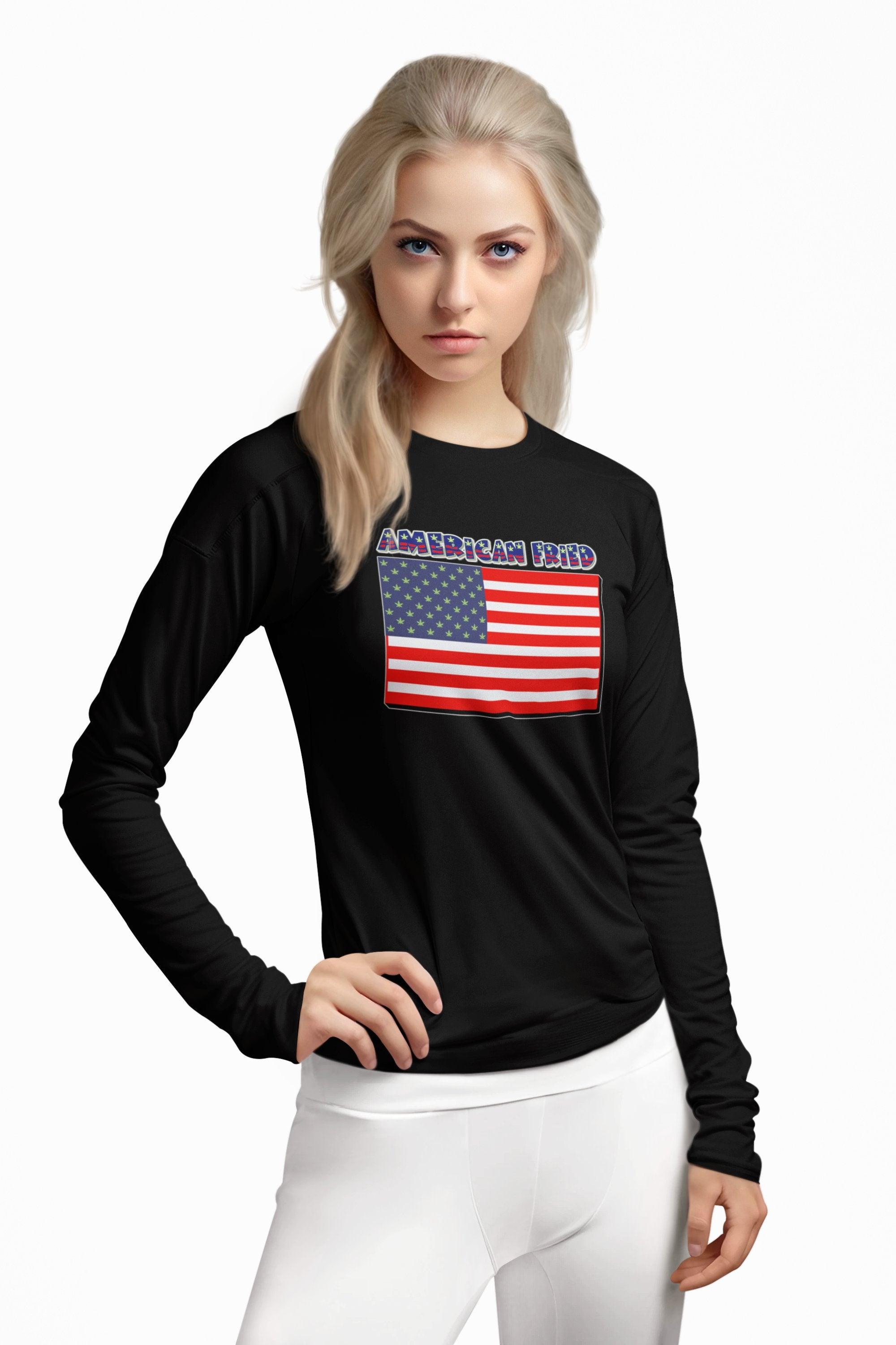 American Fried - Long-Sleeve Tee - Witty Twisters Fashions