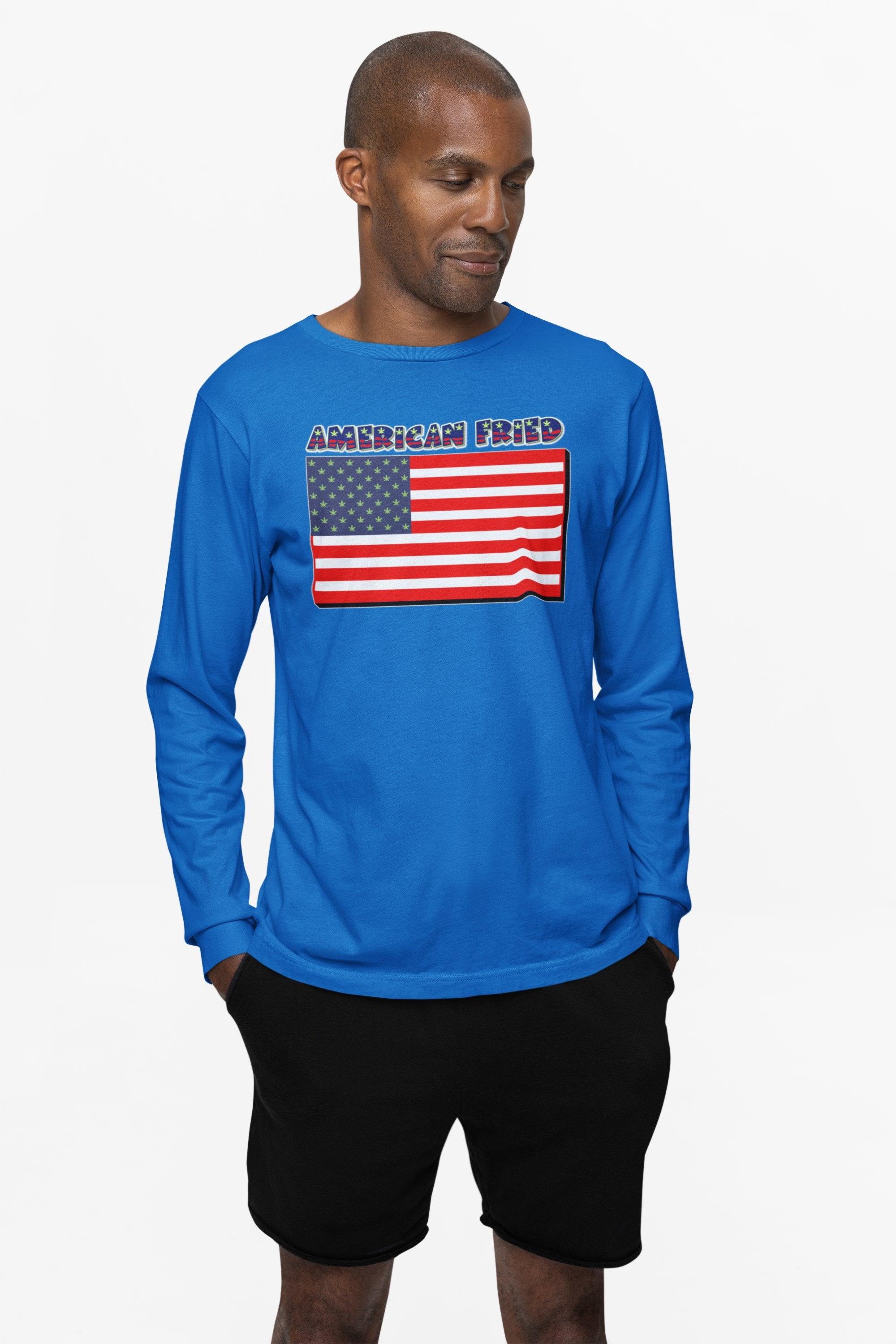 American Fried - Long-Sleeve Tee - Witty Twisters Fashions