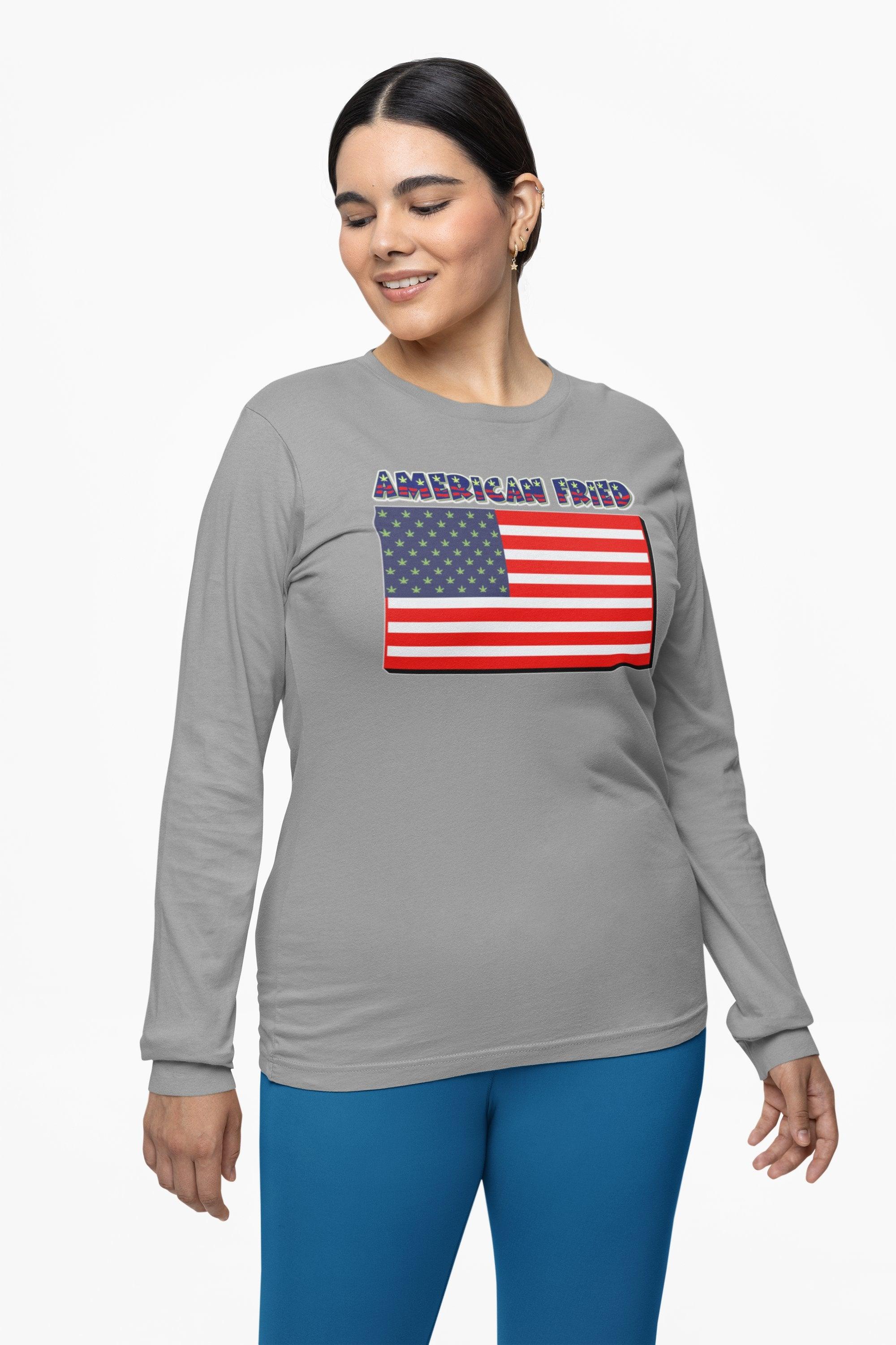 American Fried - Long-Sleeve Tee - Witty Twisters Fashions