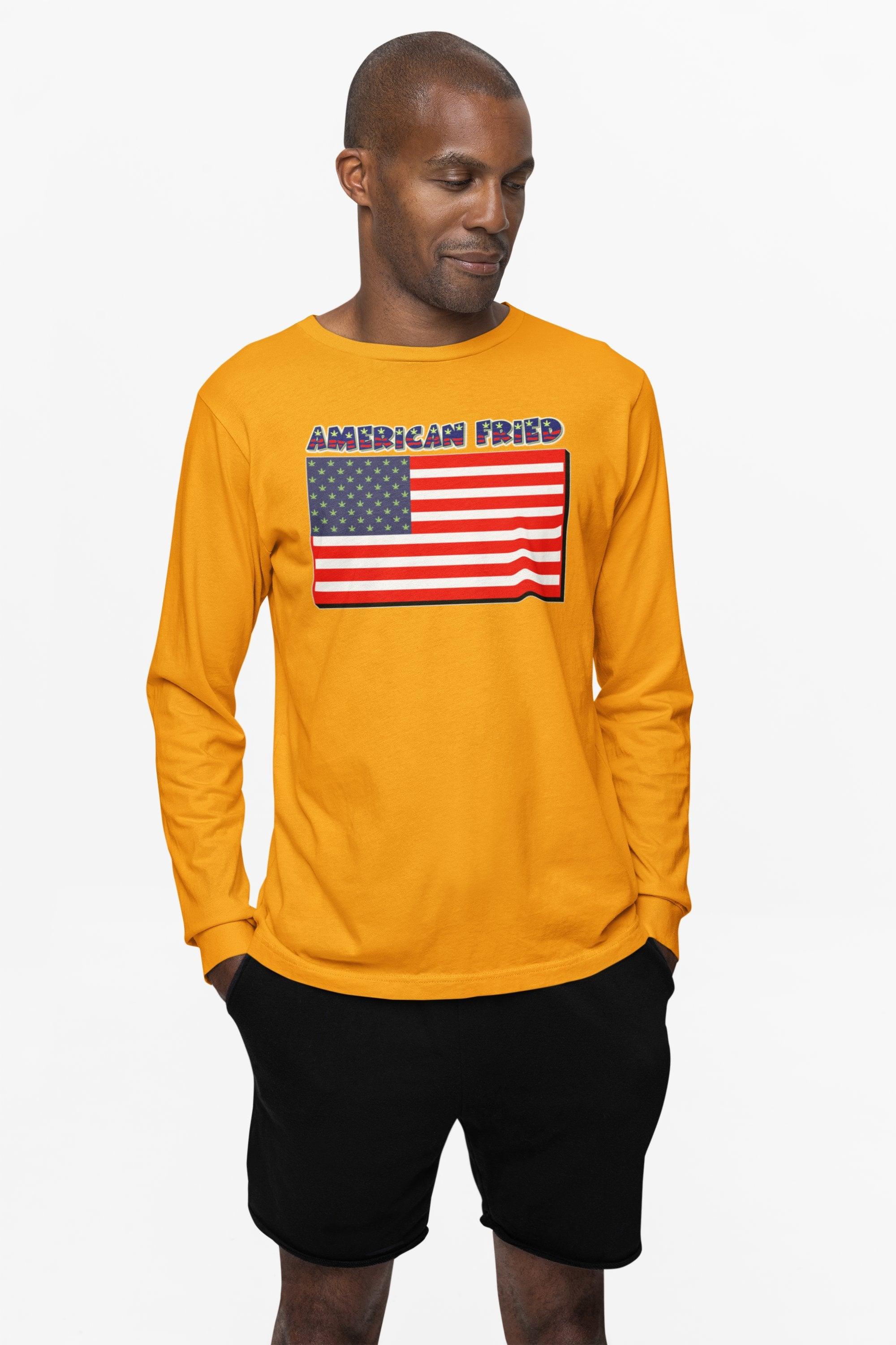 American Fried - Long-Sleeve Tee - Witty Twisters Fashions