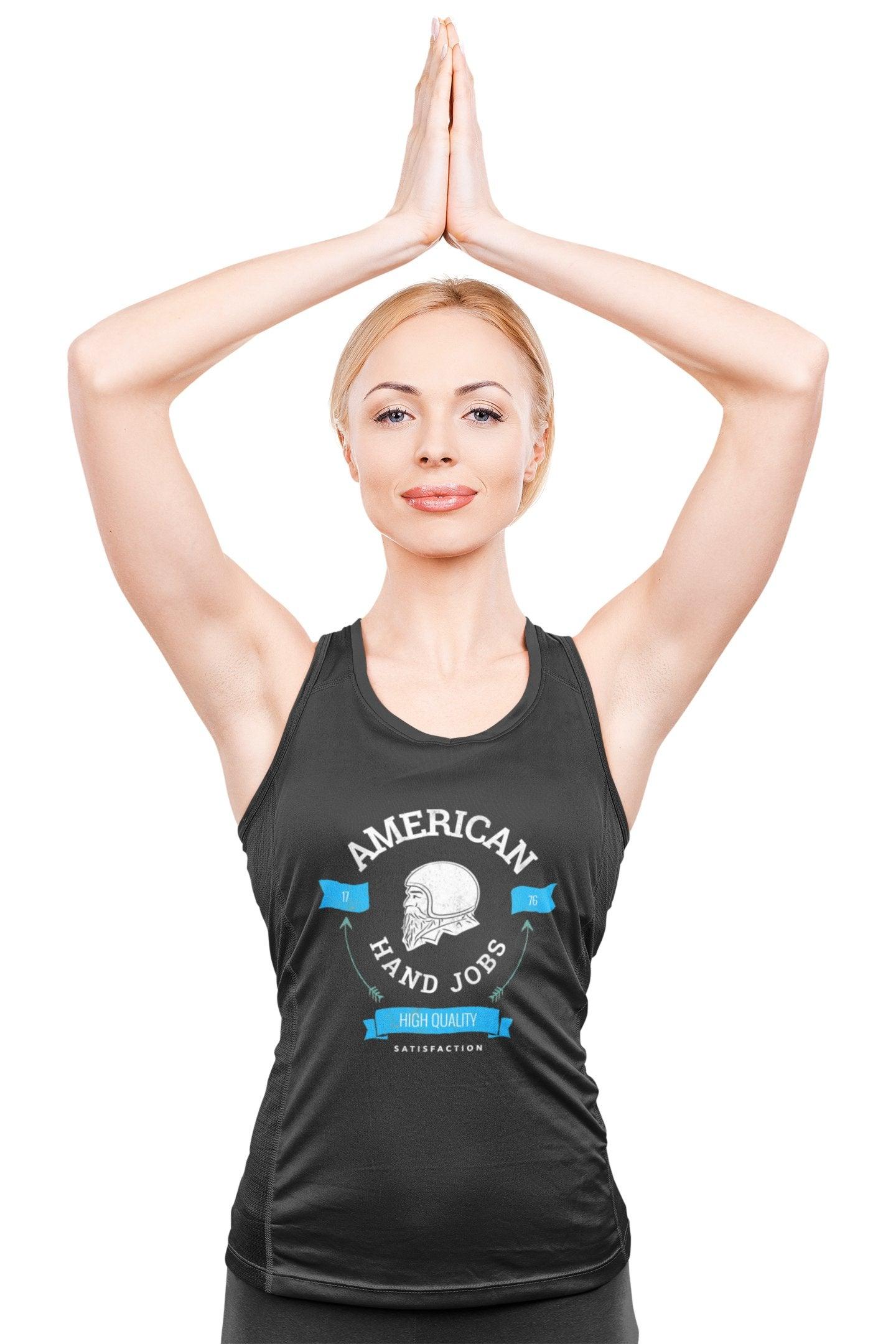 American Hand Jobs High Quality Satisfaction - Tank Top - Witty Twisters Fashions