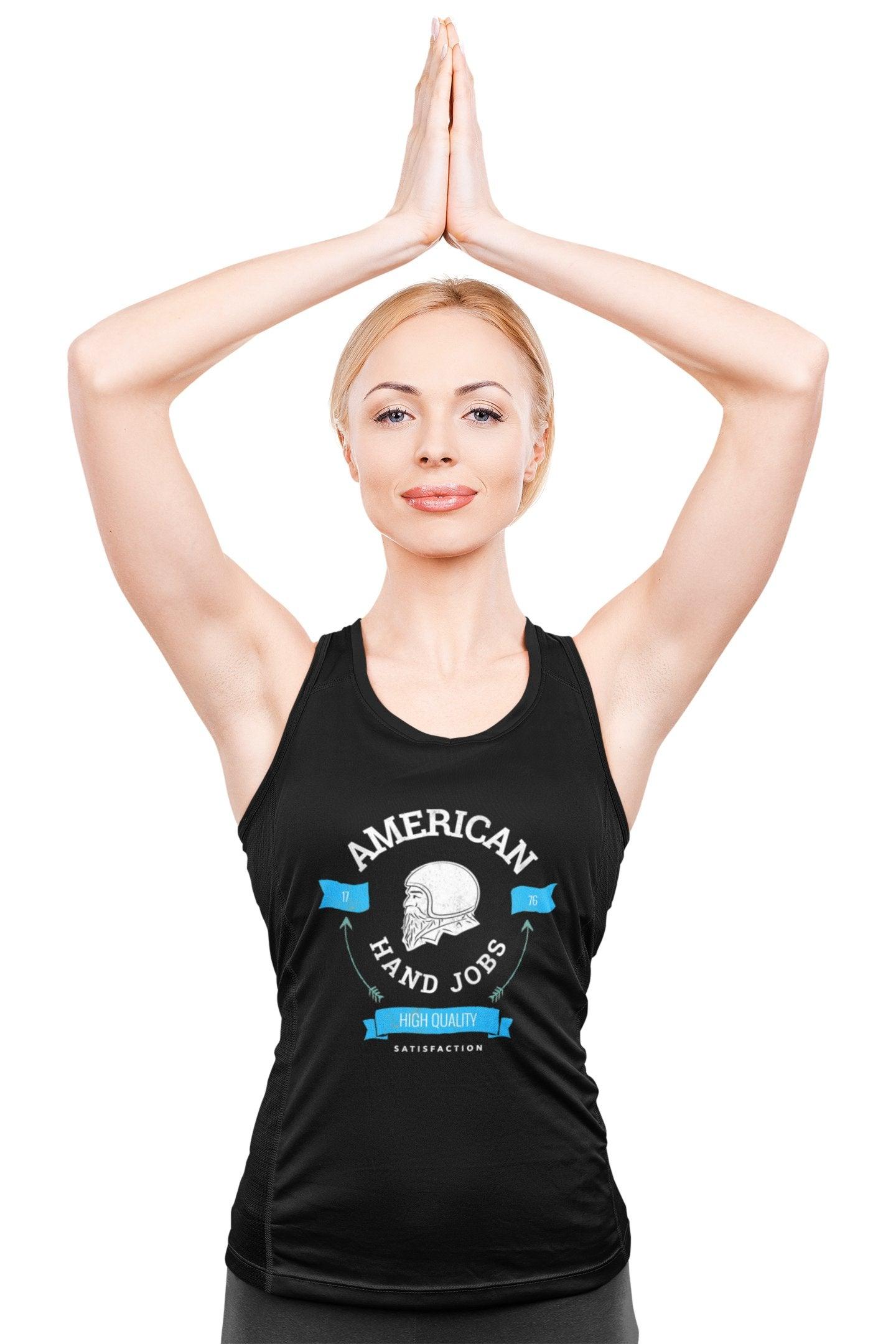 American Hand Jobs High Quality Satisfaction - Tank Top - Witty Twisters Fashions