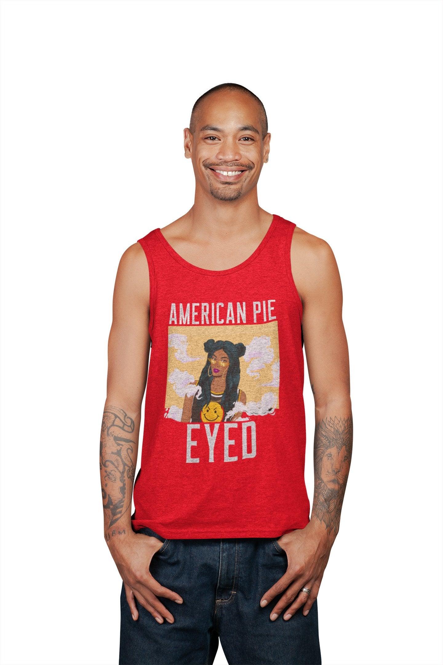 American Pie Eyed - Tank Top - Witty Twisters Fashions