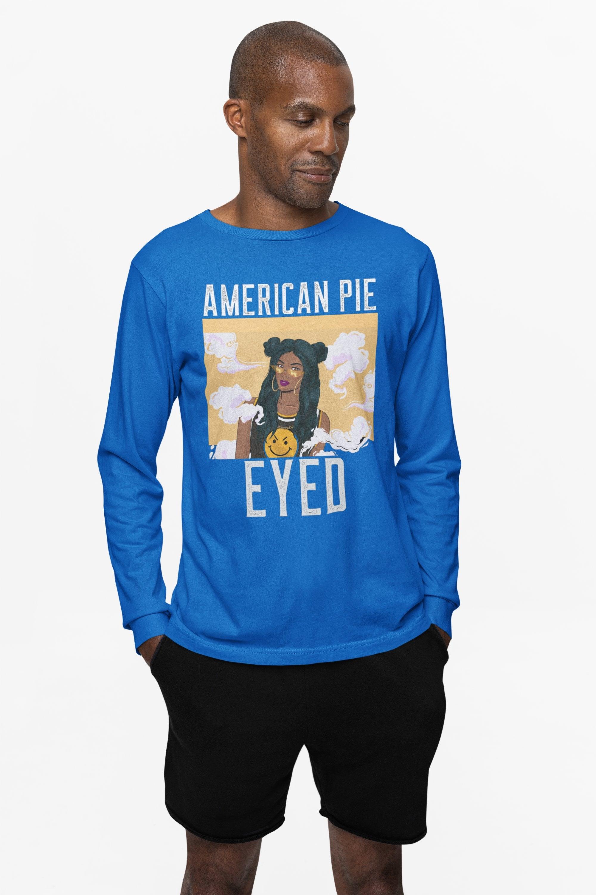 American Pie Eyed - Long-Sleeve Tee - Witty Twisters Fashions