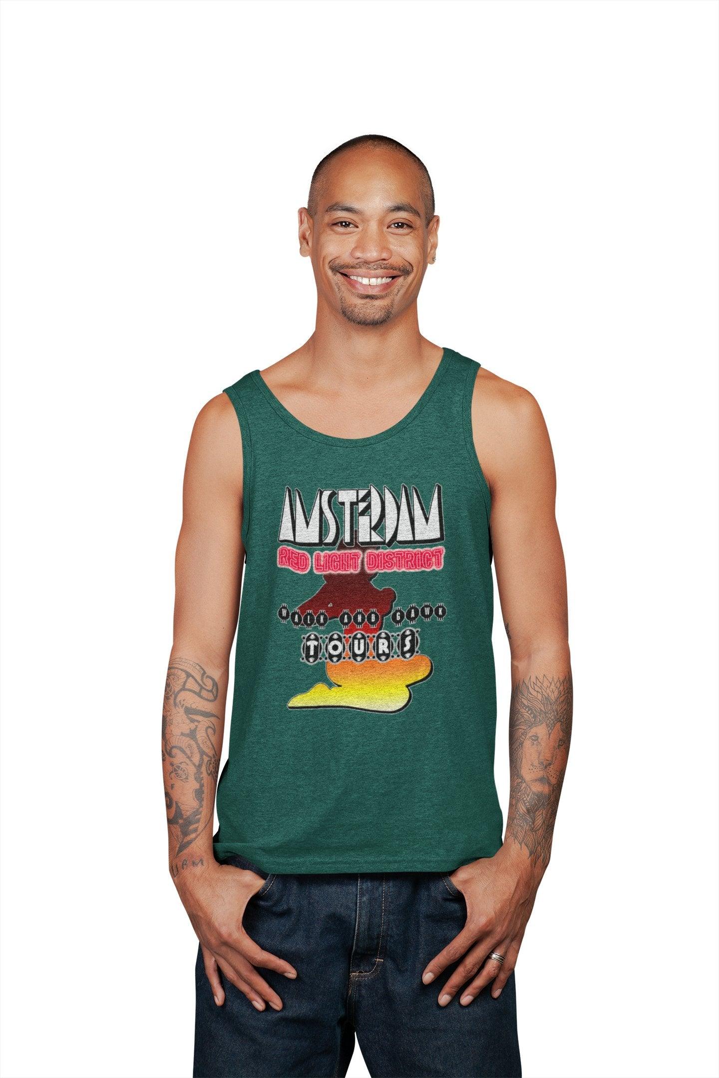 Amsterdam Red Light District Walk And Gawk Tours - Tank Top - Witty Twisters Fashions