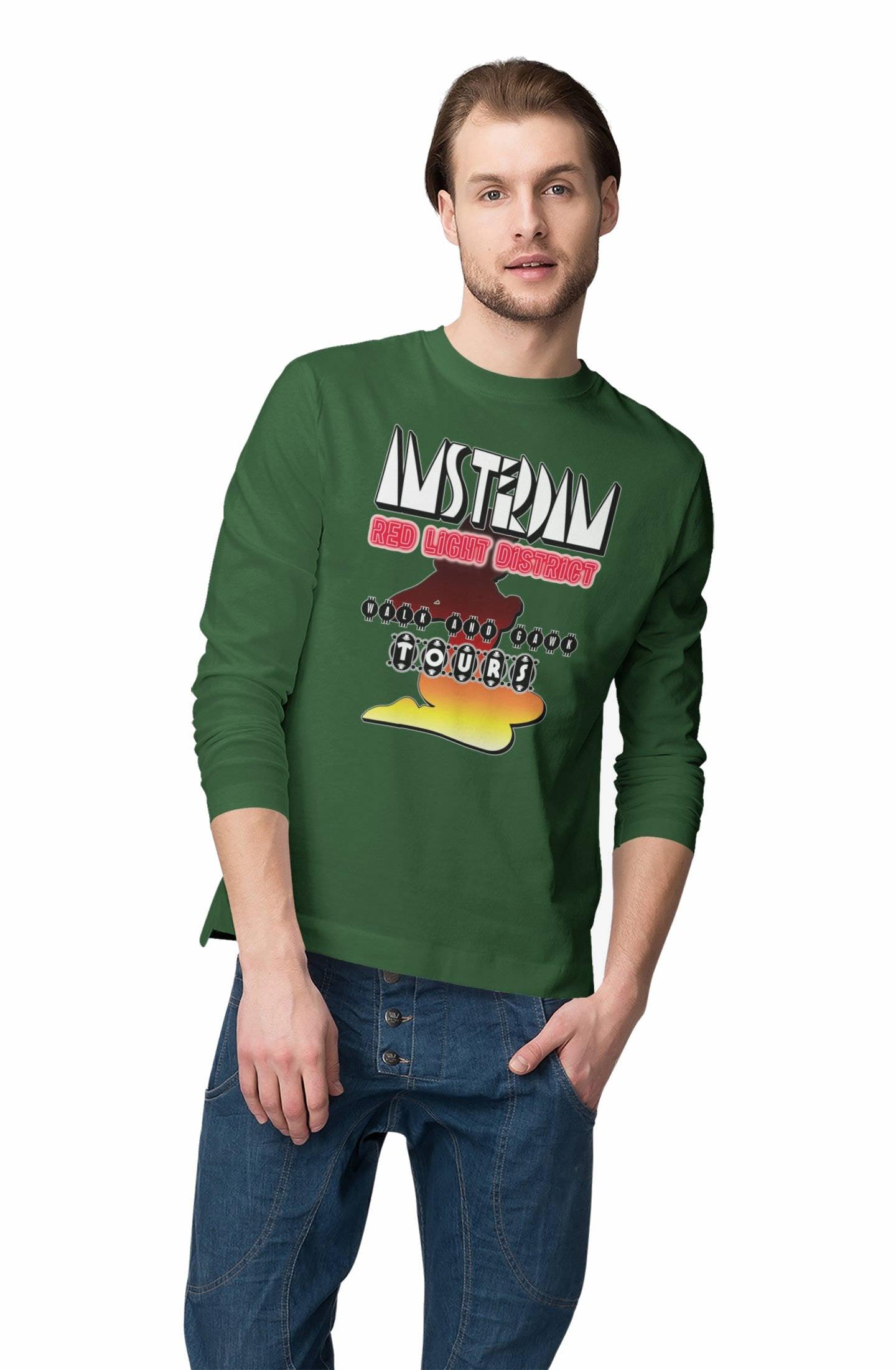 Amsterdam Red Light District Walk And Gawk Tours - Long-Sleeve Tee - Witty Twisters Fashions