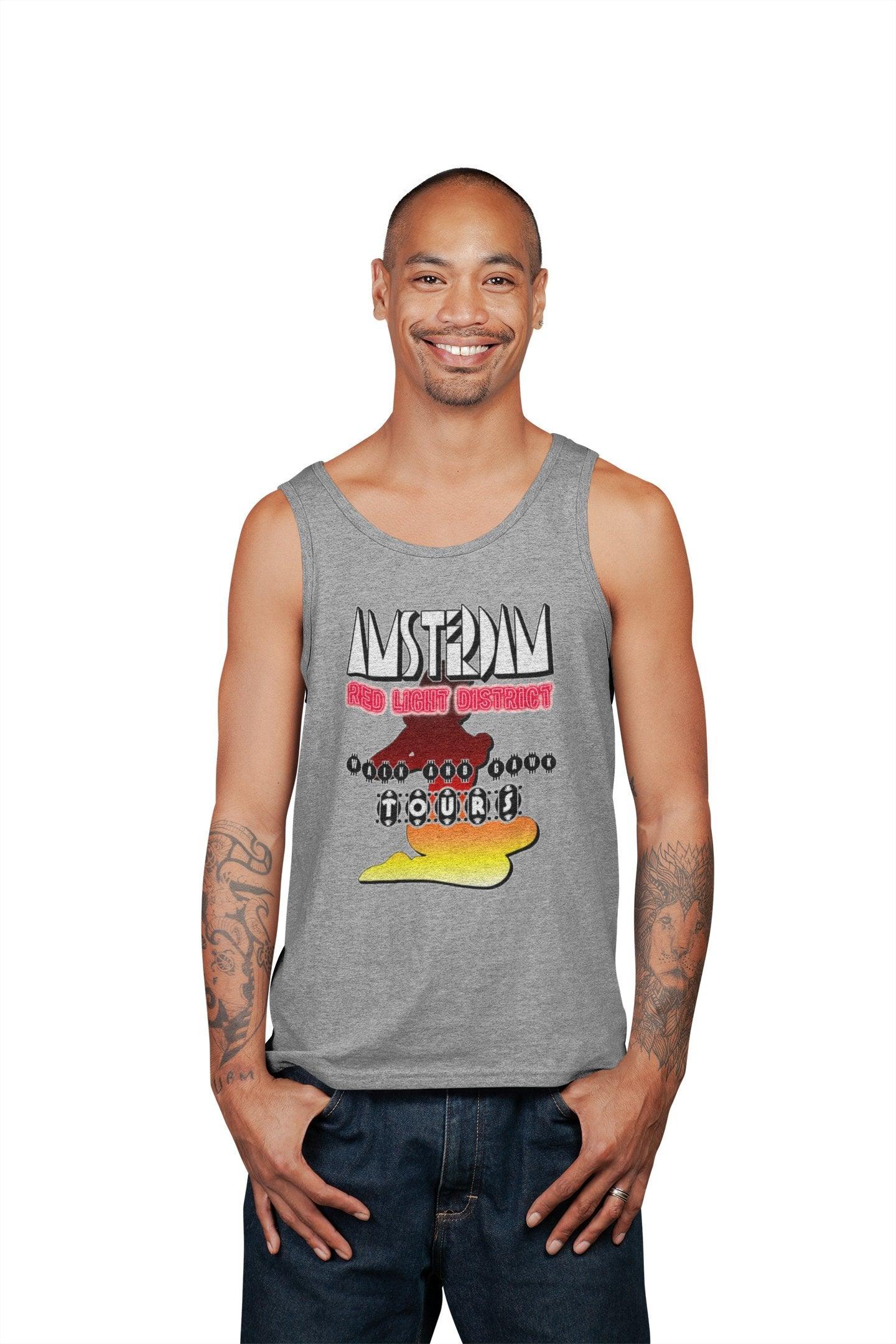 Amsterdam Red Light District Walk And Gawk Tours - Tank Top - Witty Twisters Fashions