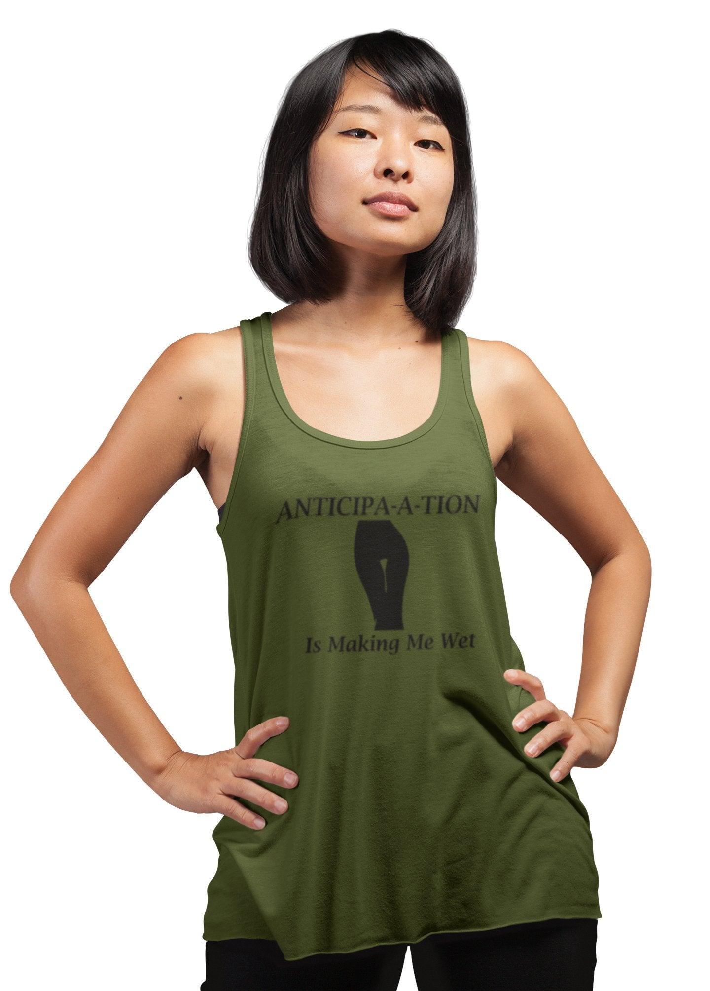 Anticipa-a-tion Is Making Me Wet - Tank Top - Witty Twisters Fashions