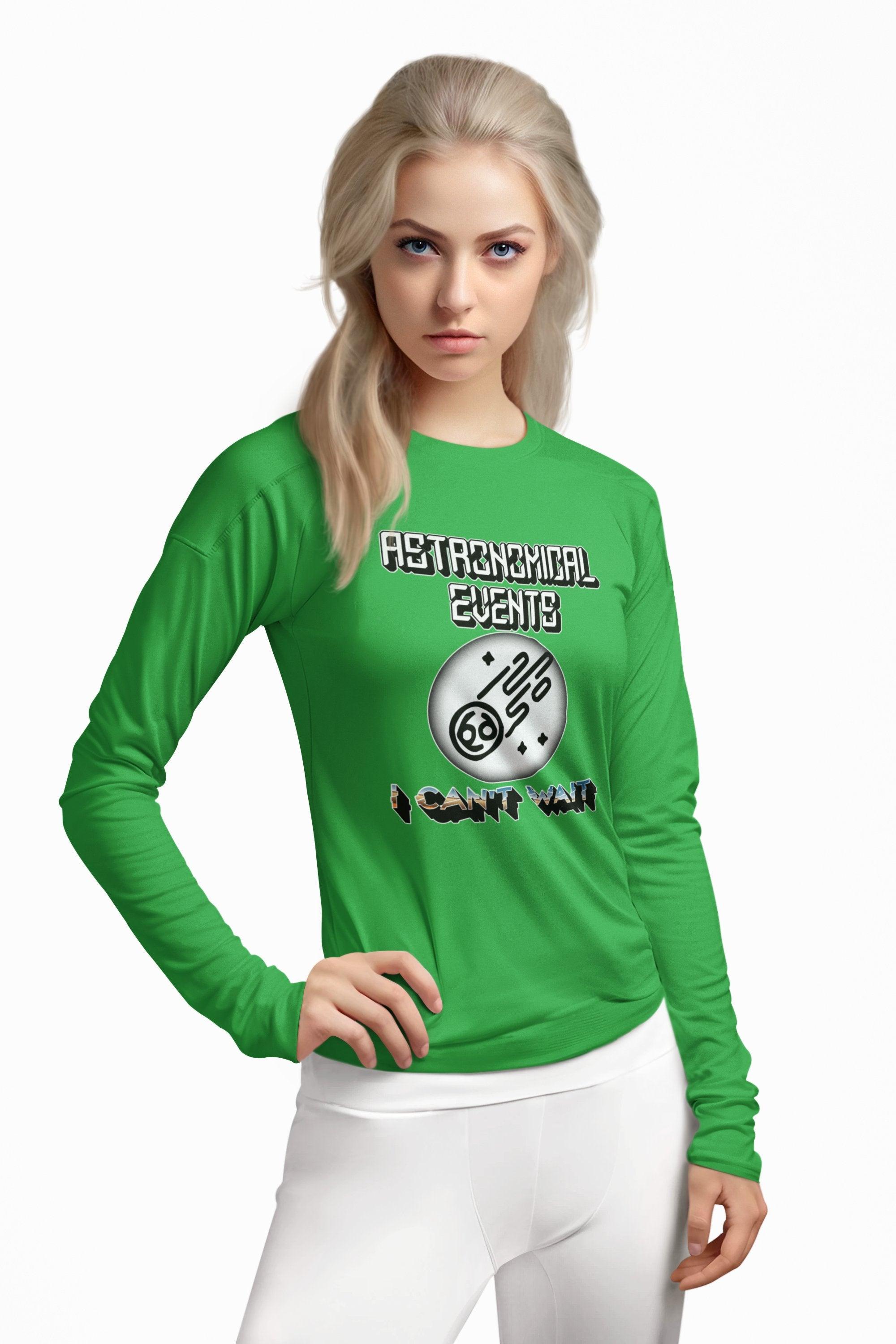 Astronomical Events I Can't Wait - Long-Sleeve Tee - Witty Twisters Fashions