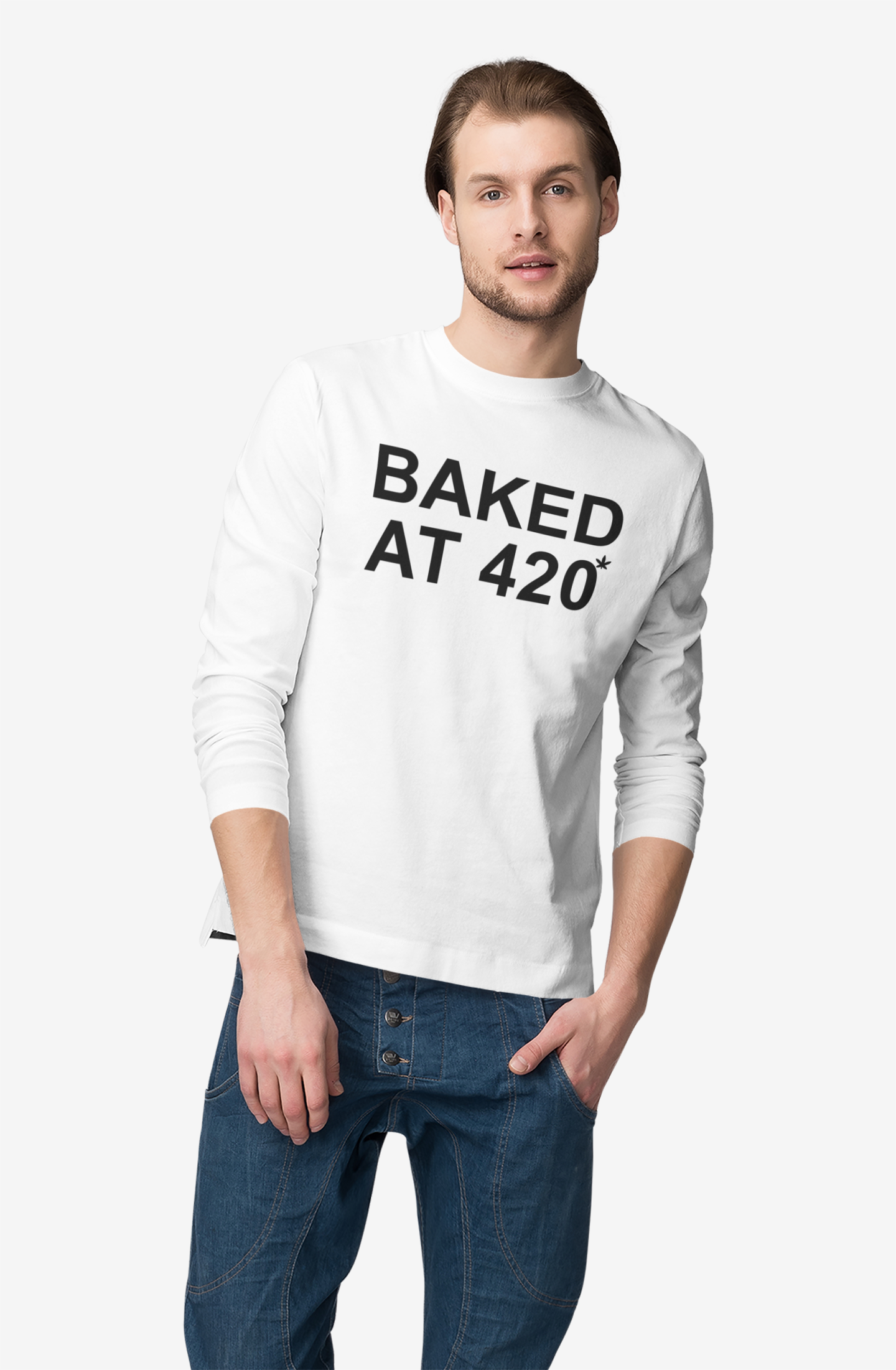 Baked At 420 - Long-Sleeve Tee