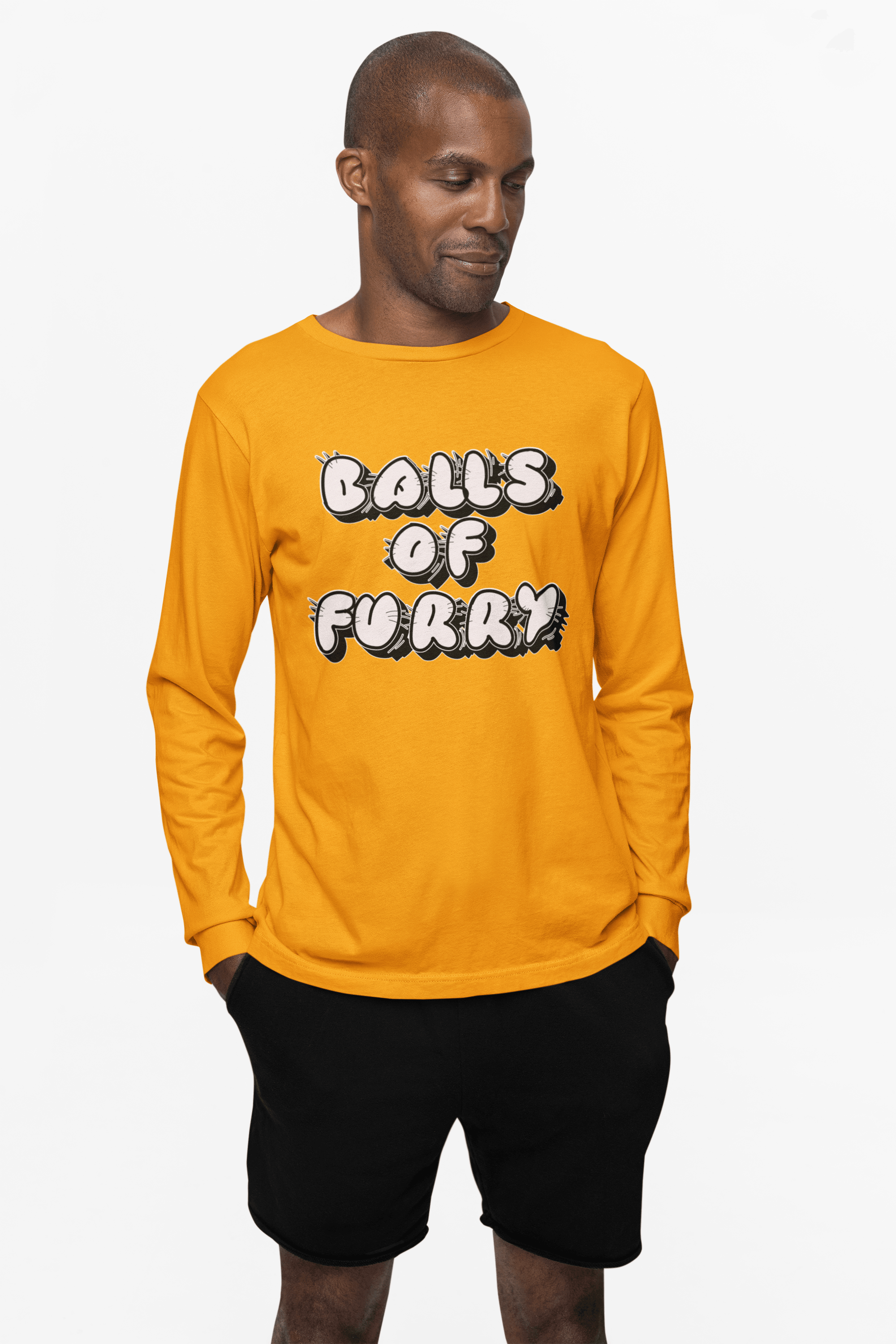 Balls Of Furry - Long-Sleeve Tee