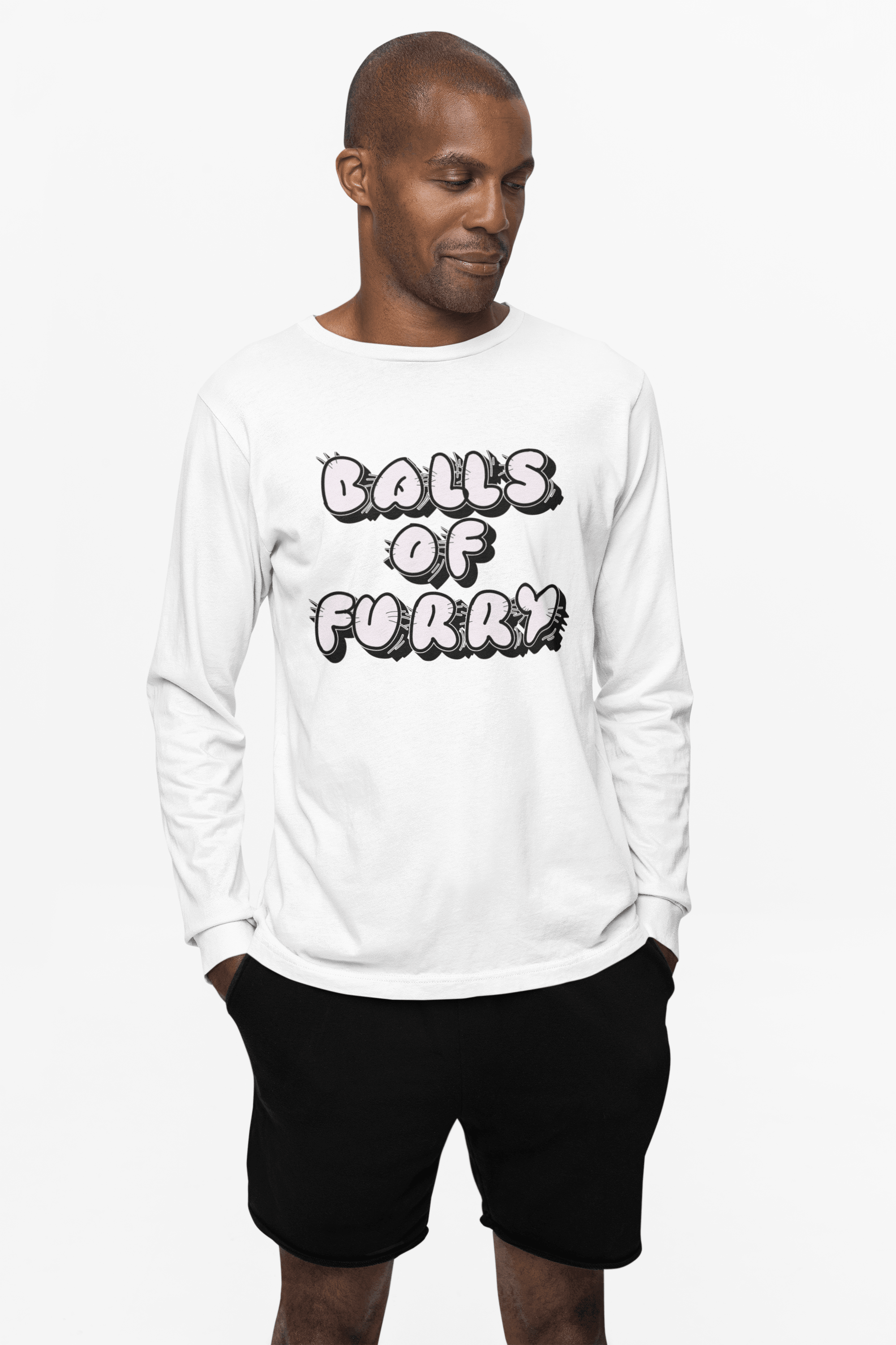 Balls Of Furry - Long-Sleeve Tee