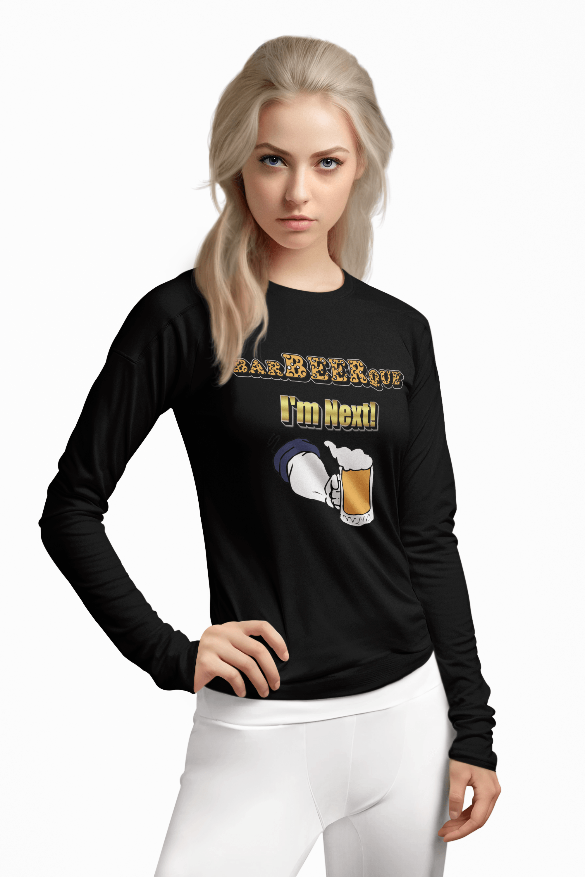 BarBeerQue I'm Next - Long-Sleeve Tee - Witty Twisters Fashions