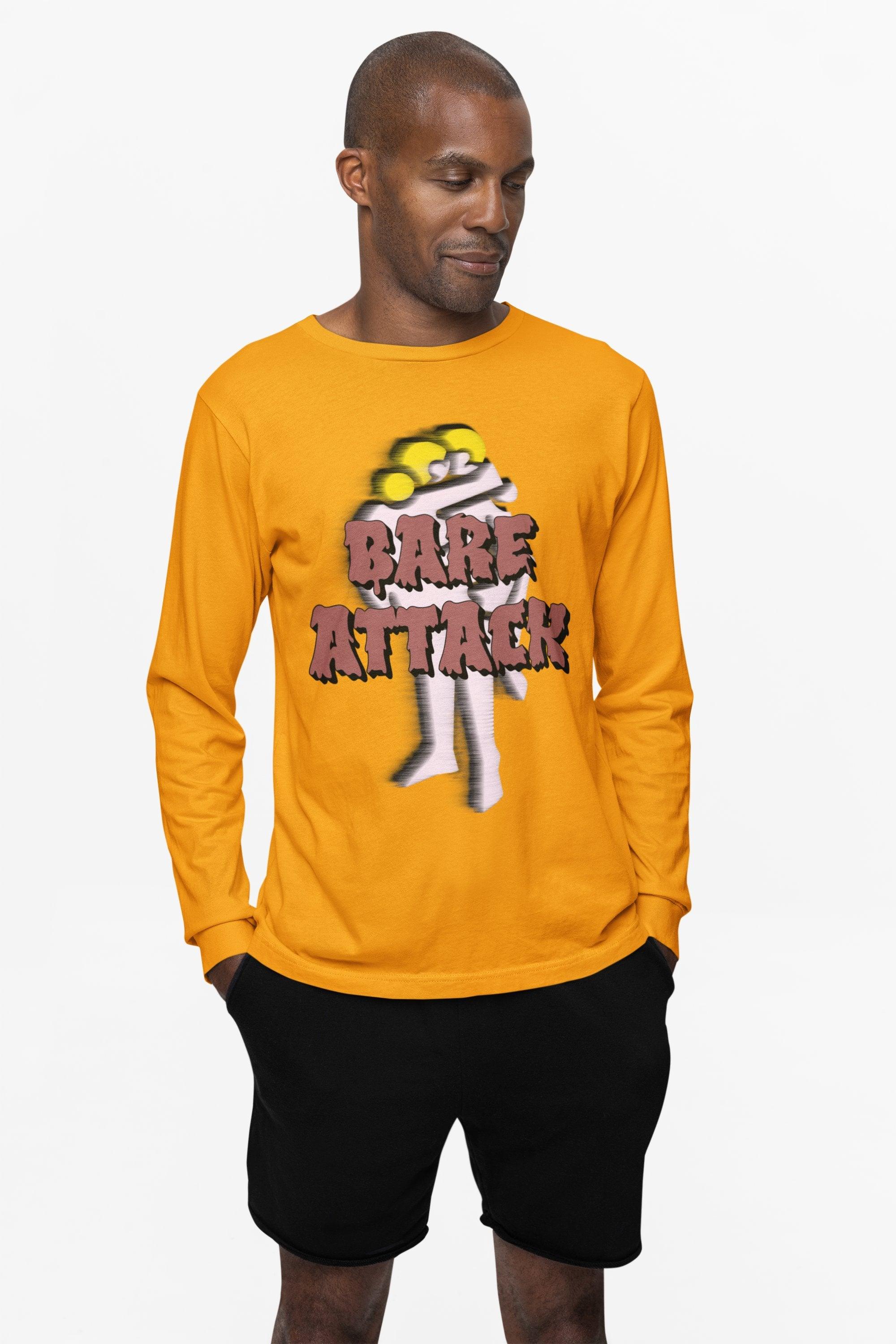 Bare Attack - Long-Sleeve Tee - Witty Twisters Fashions