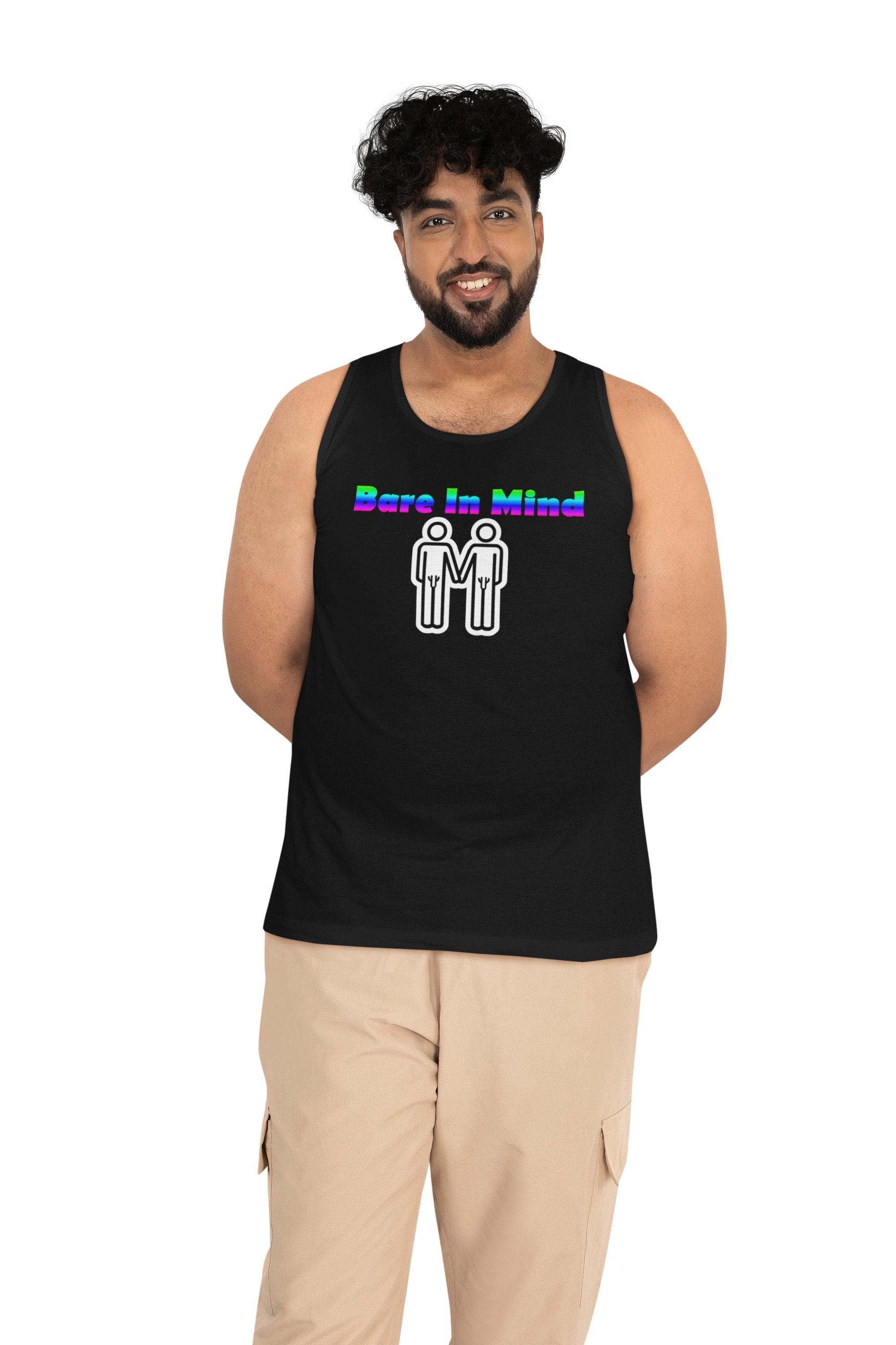 Bare In Mind Same-Sex Men - Tank Top - Witty Twisters Fashions