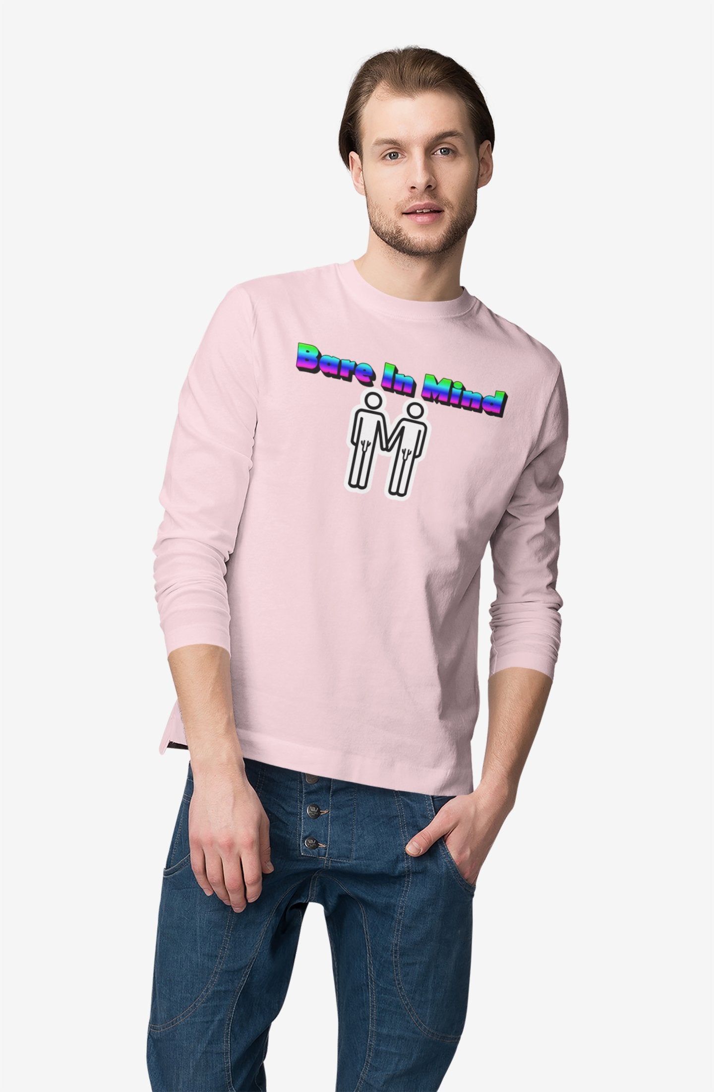 Bare In Mind Same-Sex Men - Long-Sleeve Tee