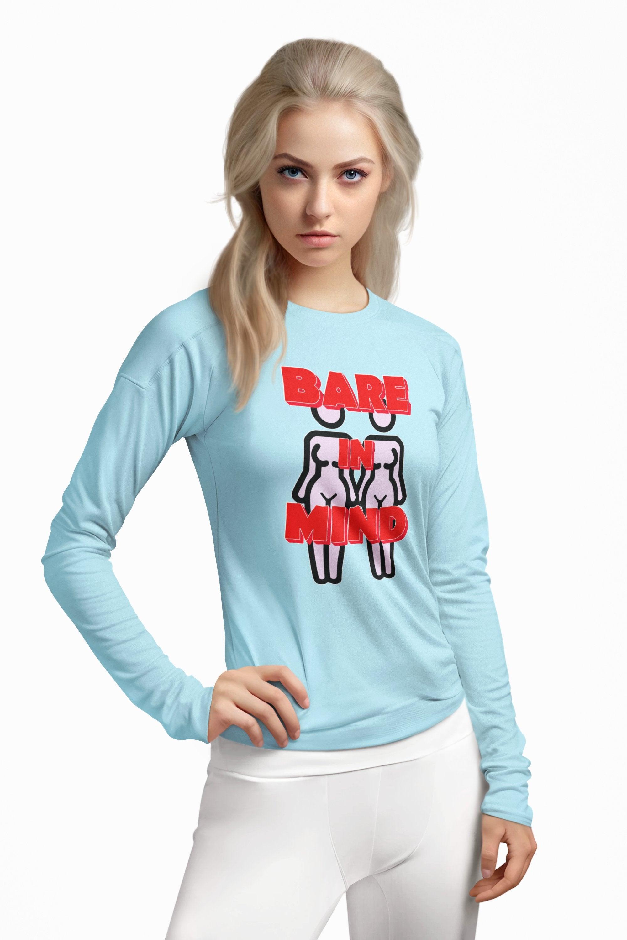 Bare In Mind Same-Sex Women - Long-Sleeve Tee - Witty Twisters Fashions