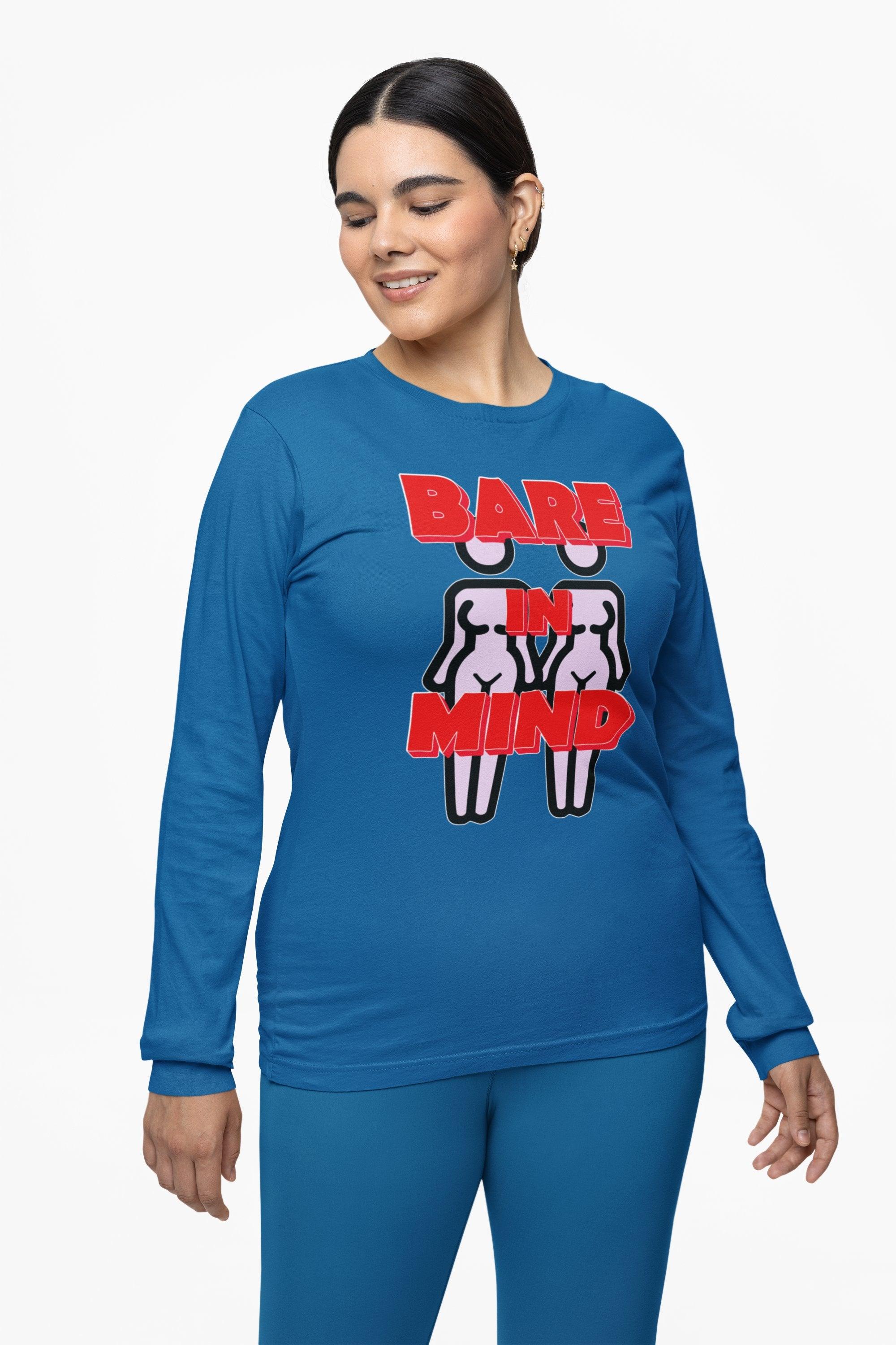 Bare In Mind Same-Sex Women - Long-Sleeve Tee - Witty Twisters Fashions