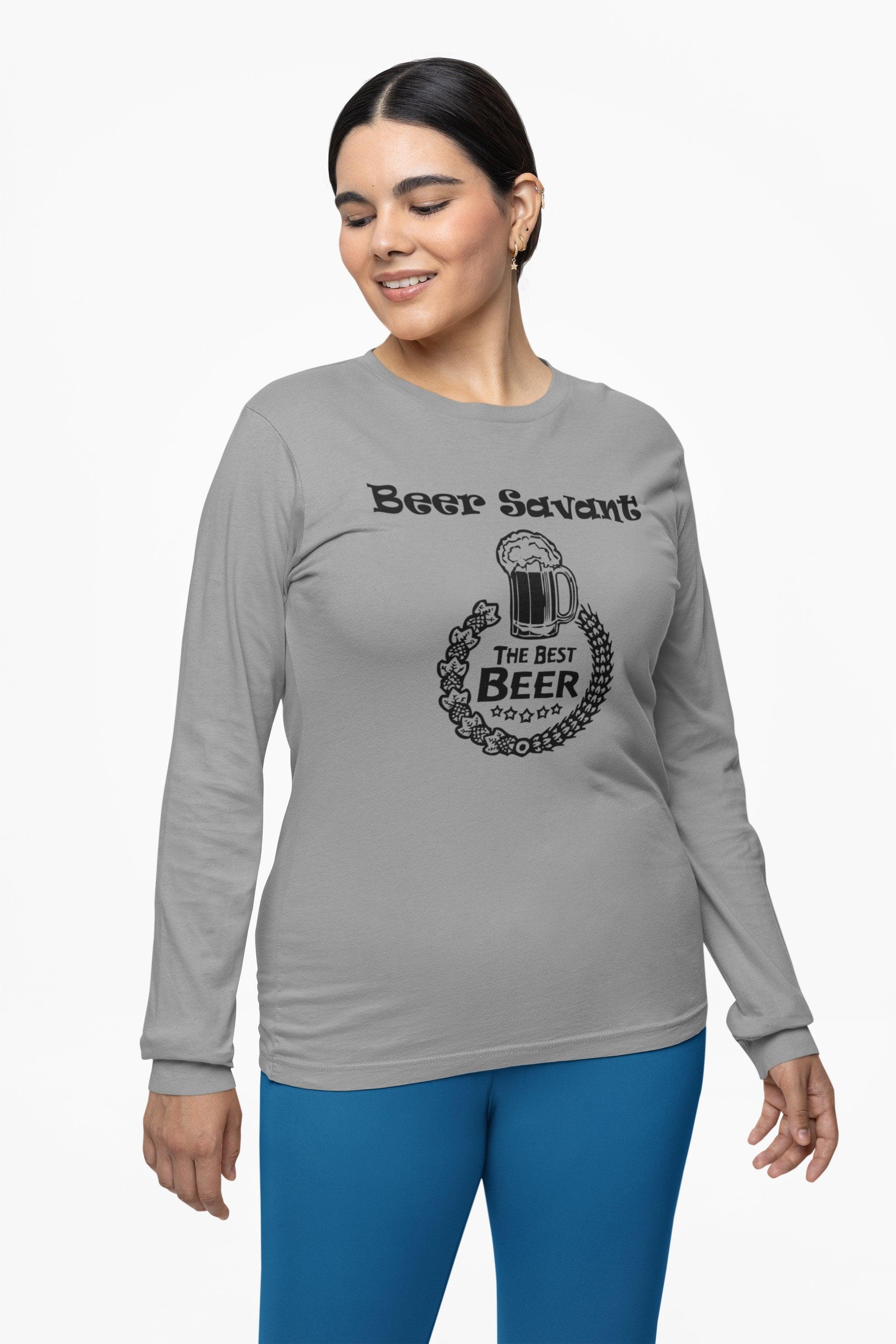 Beer Savant - Long-Sleeve Tee - Witty Twisters Fashions