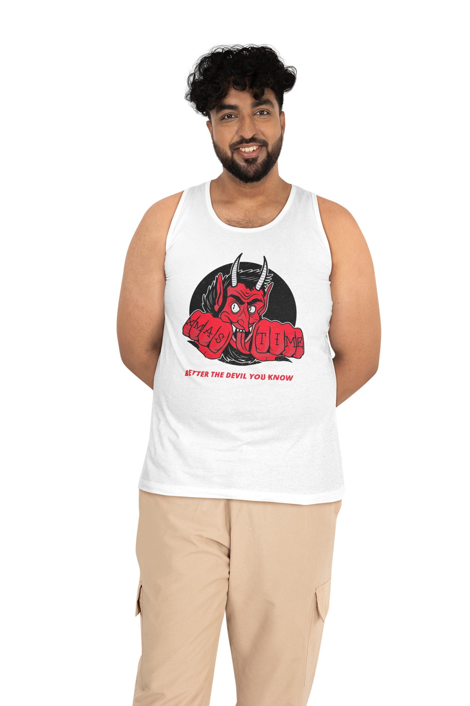 Better the devil you know Xmas time - Tank Top