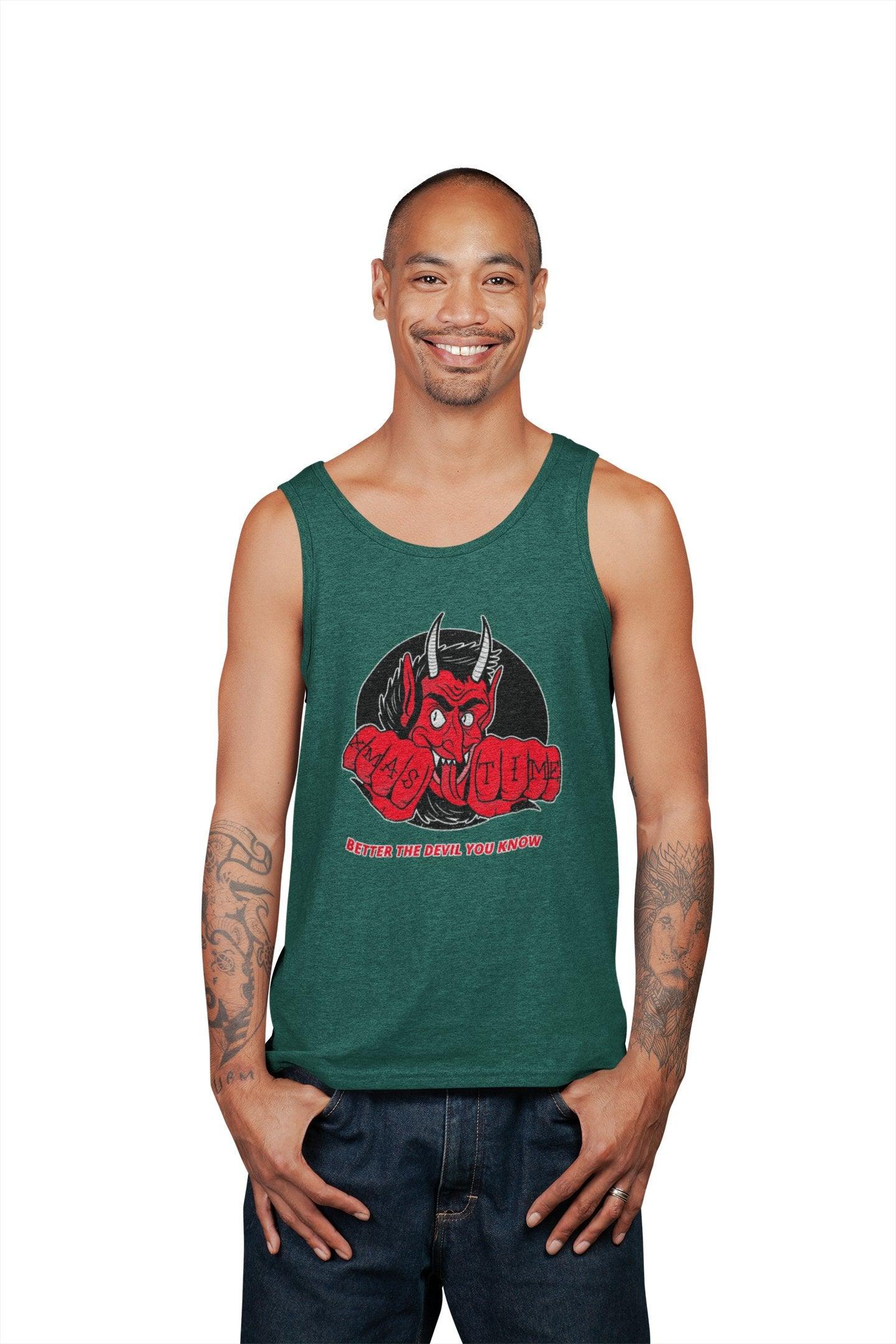 Better the devil you know Xmas time - Tank Top