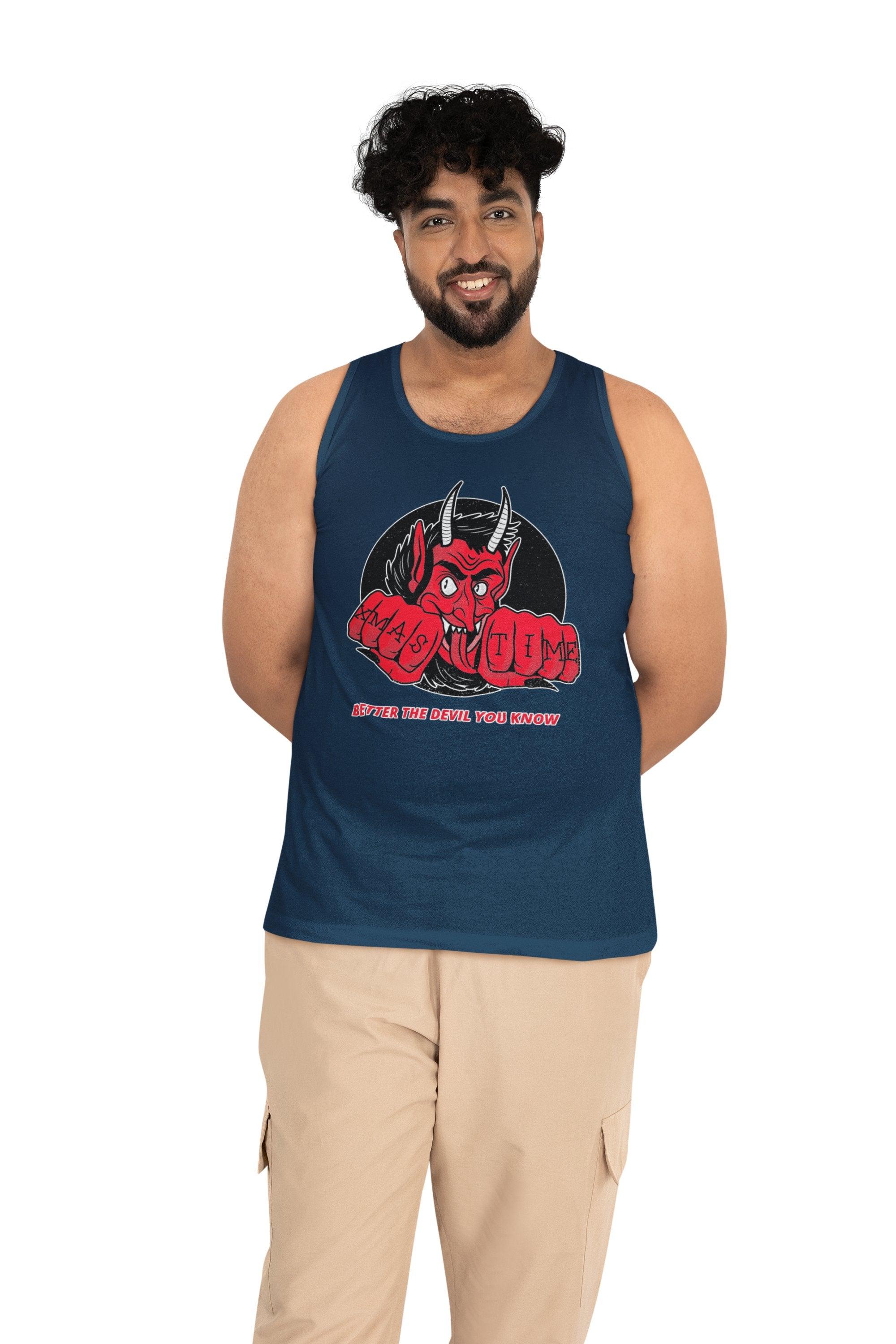 Better the devil you know Xmas time - Tank Top