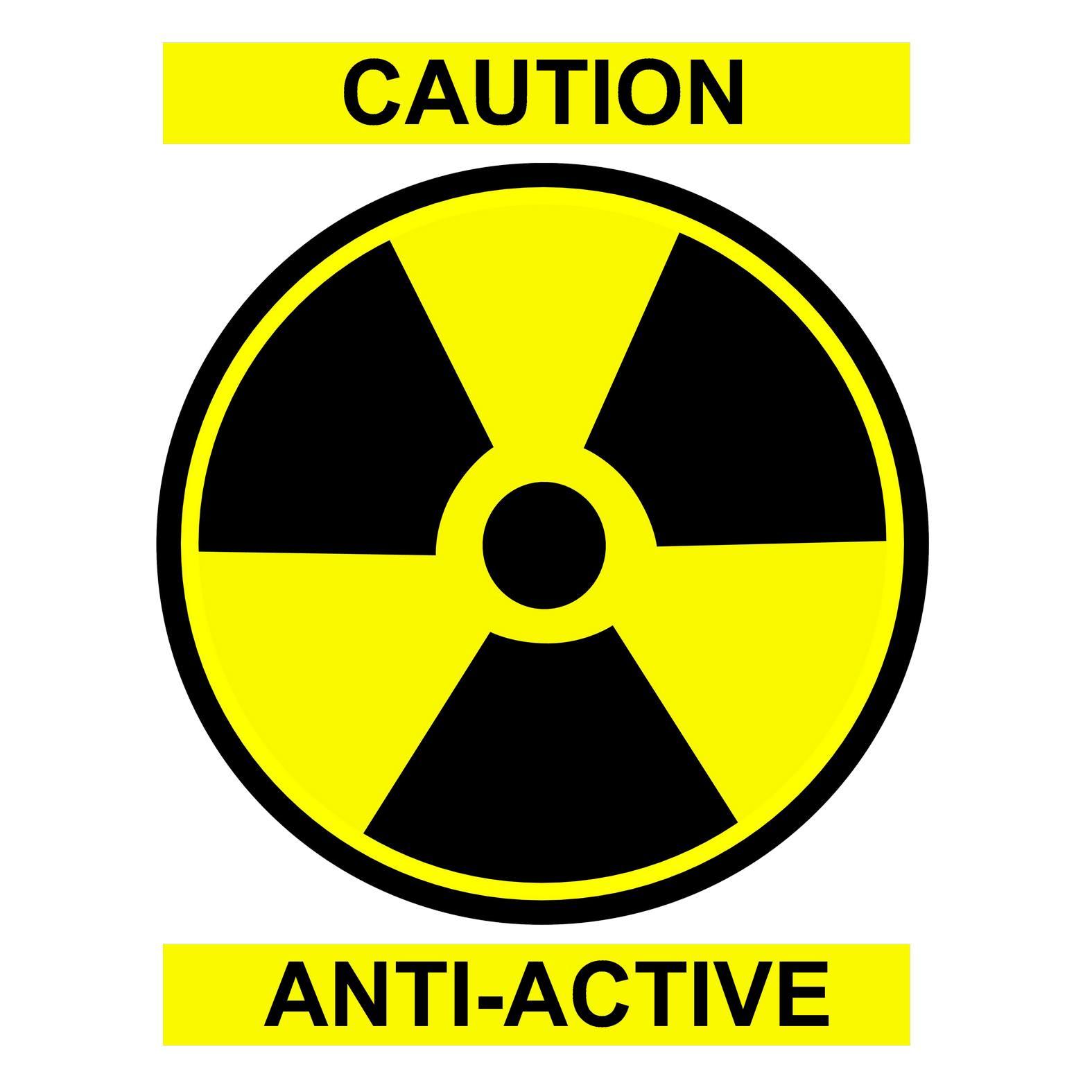 Caution Anti-Active - T-Shirt - Witty Twisters Fashions