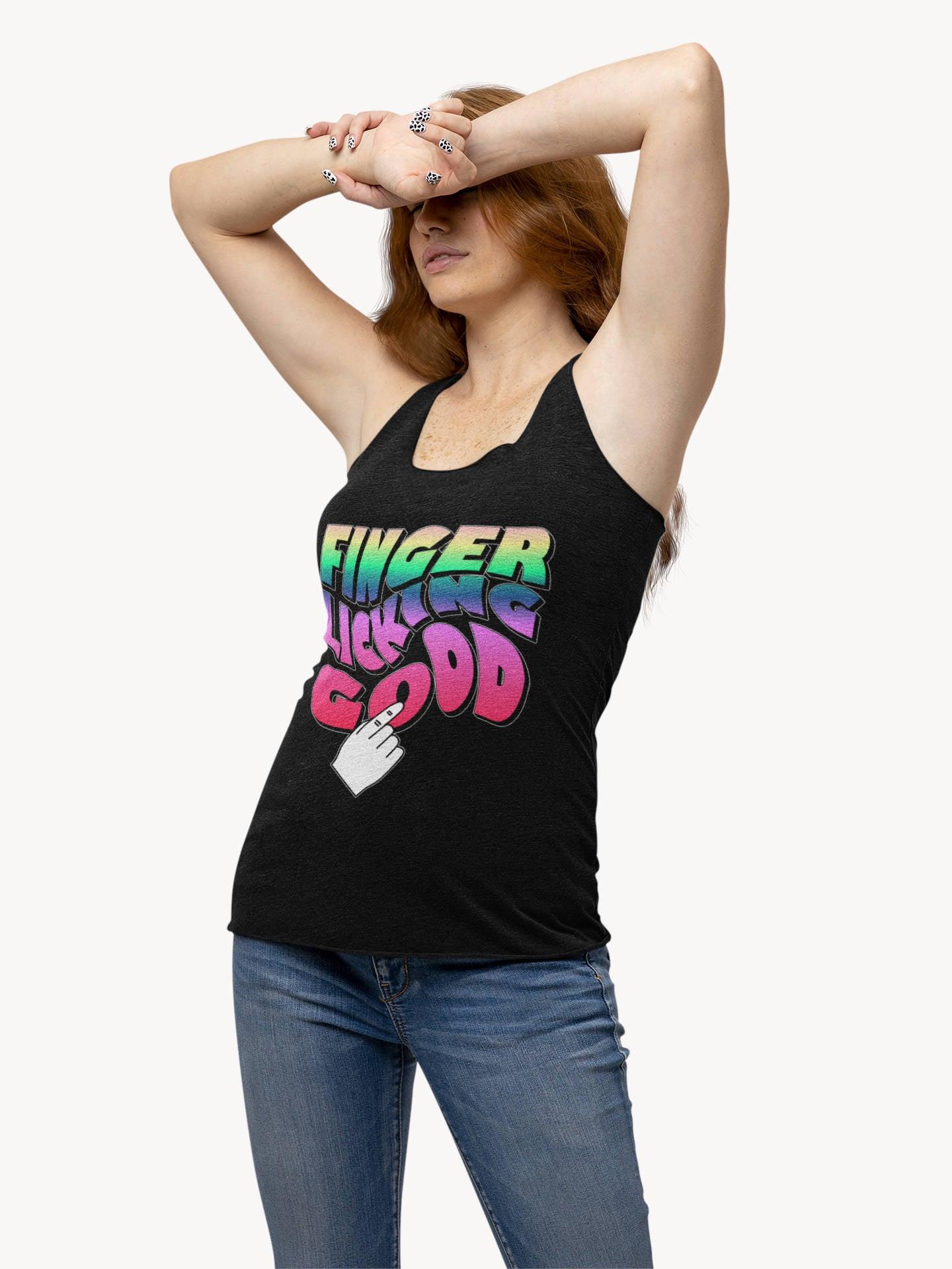 Finger Licking Good - Women's Tank Top - Witty Twisters Fashions