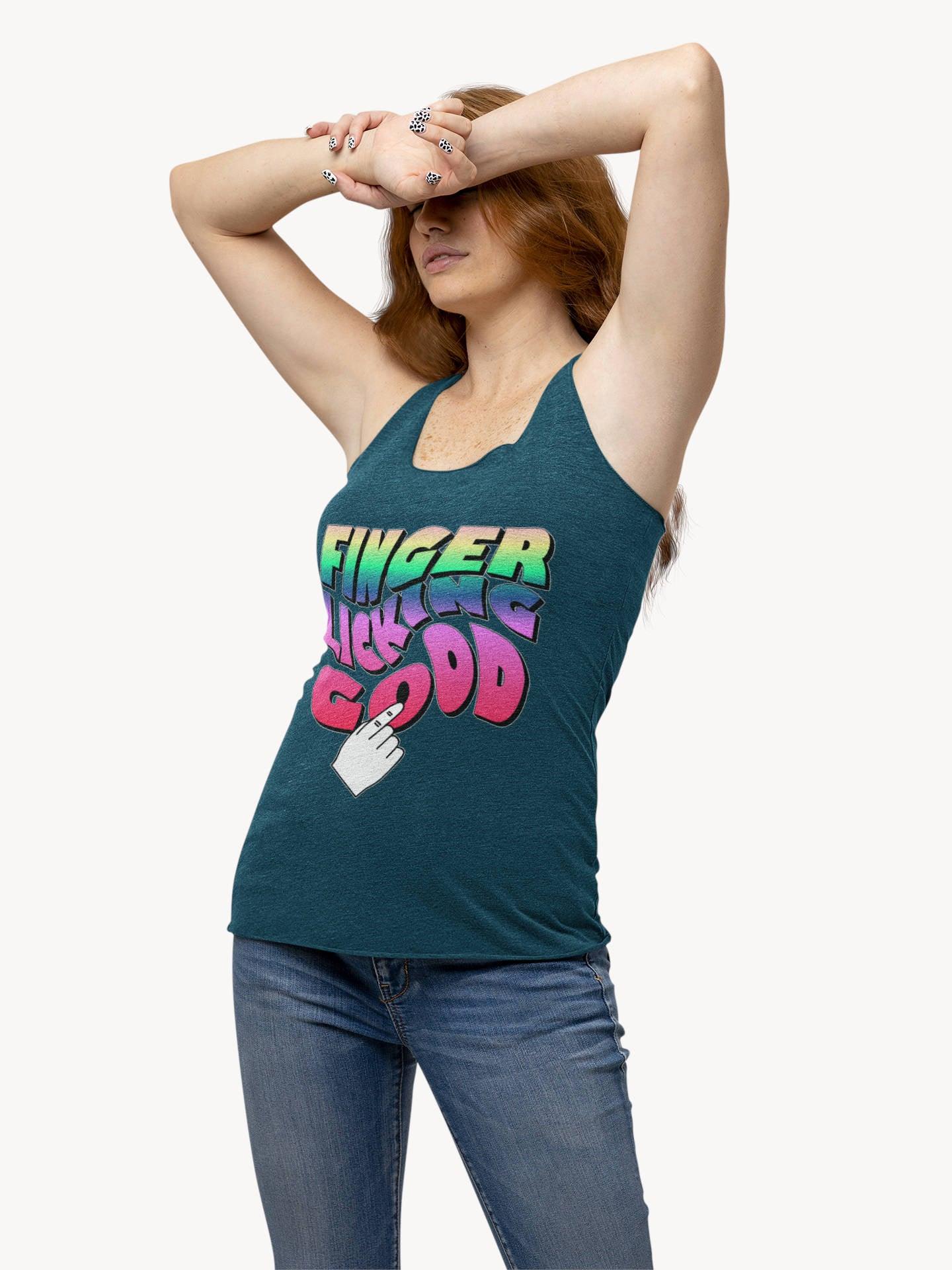 Finger Licking Good - Women's Tank Top - Witty Twisters Fashions