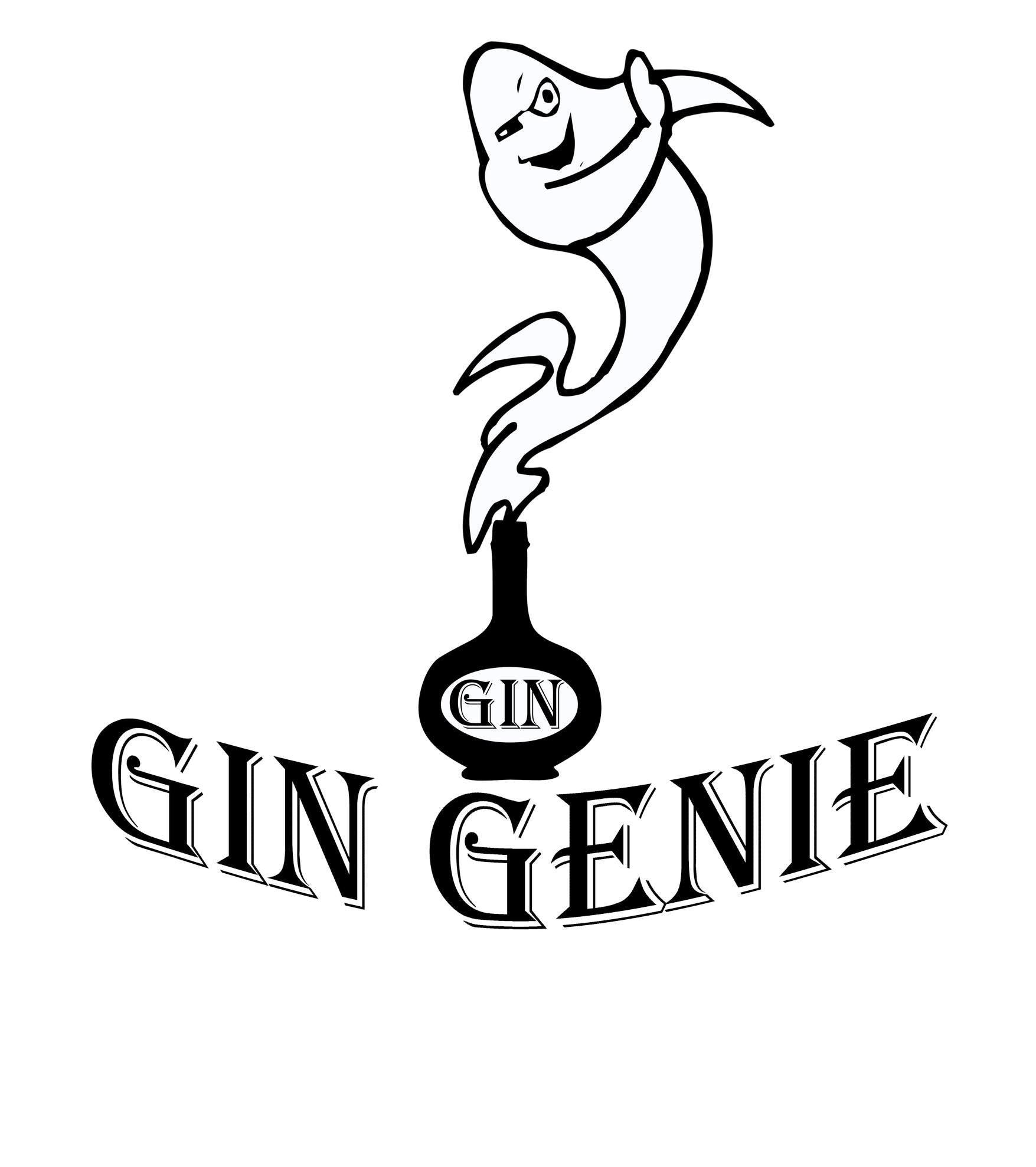 Gin Genie - Necktie - Witty Twisters Fashions