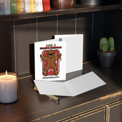 Have a Krampus Christmas Bite me and I'll bite you back. - Greeting Cards - Witty Twisters Fashions