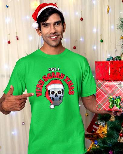 Have a very scary Xmas funny anti-Christmas t-shirt