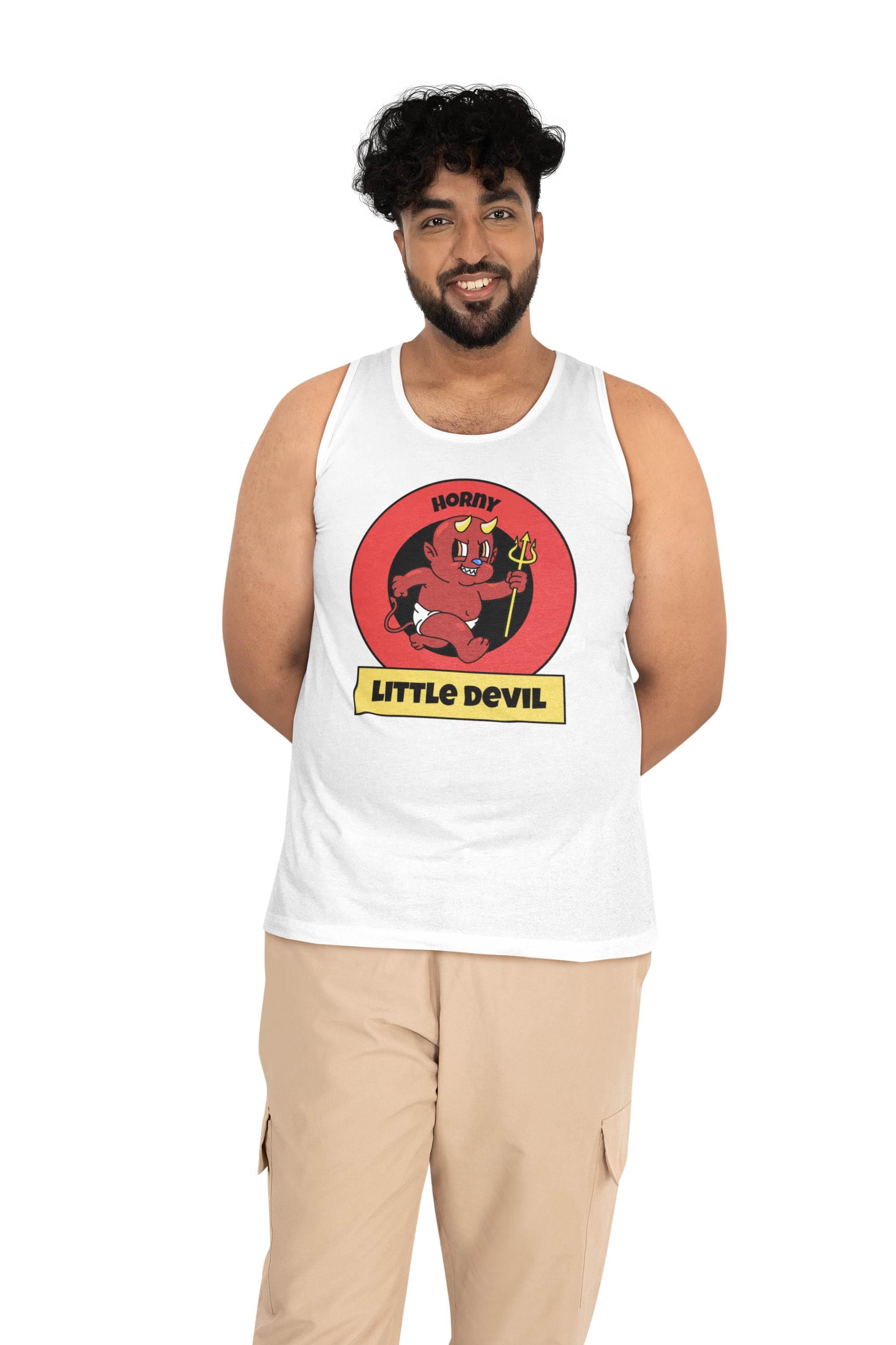 Horny Little Devil - Tank Top - Witty Twisters Fashions