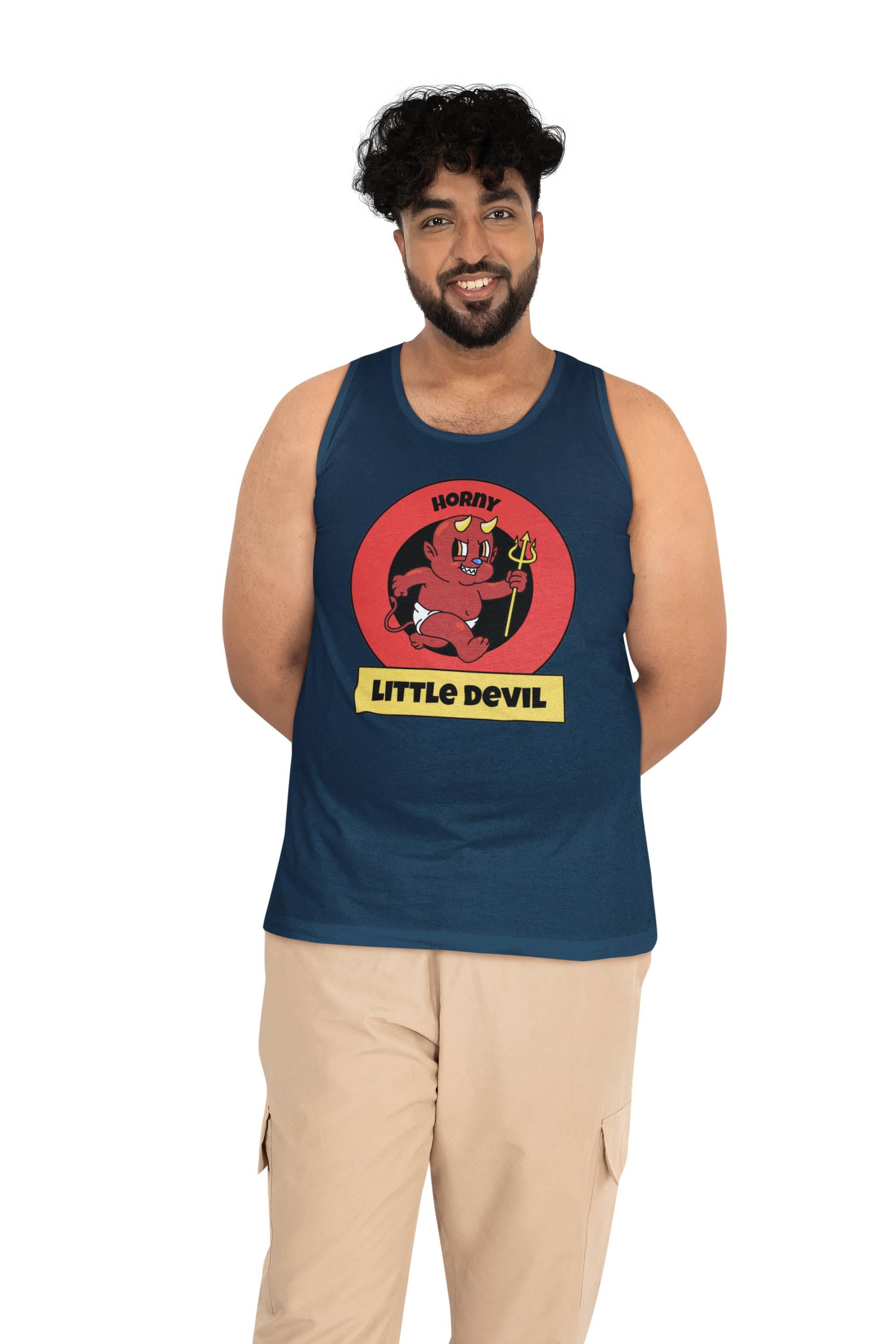 Horny Little Devil - Tank Top - Witty Twisters Fashions