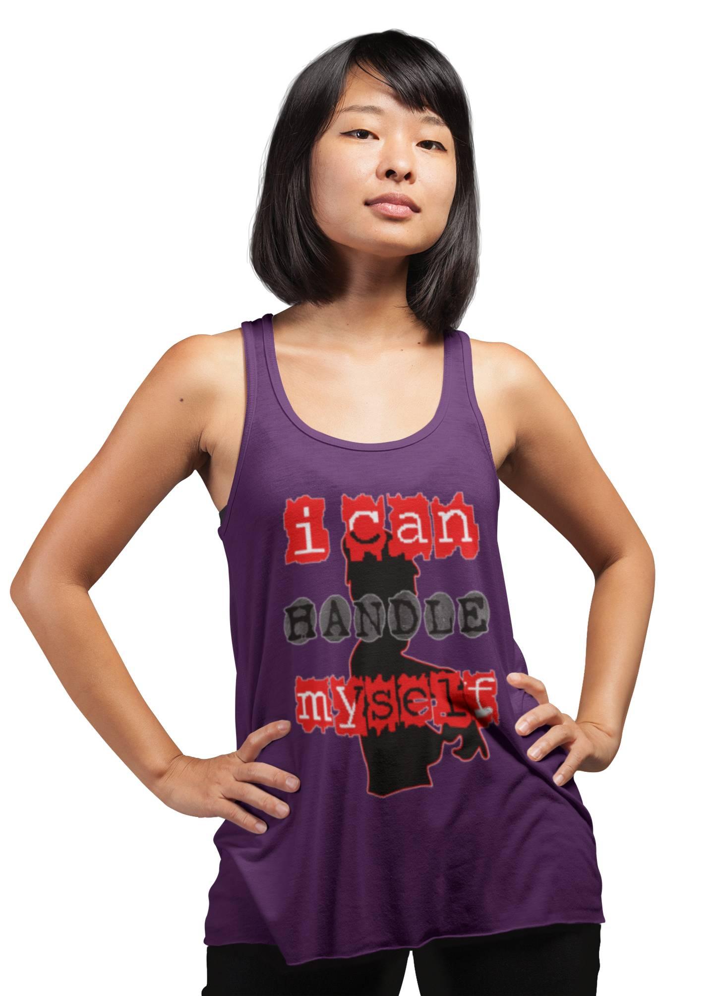 I Can Handle Myself - Women's Tank Top - Witty Twisters Fashions