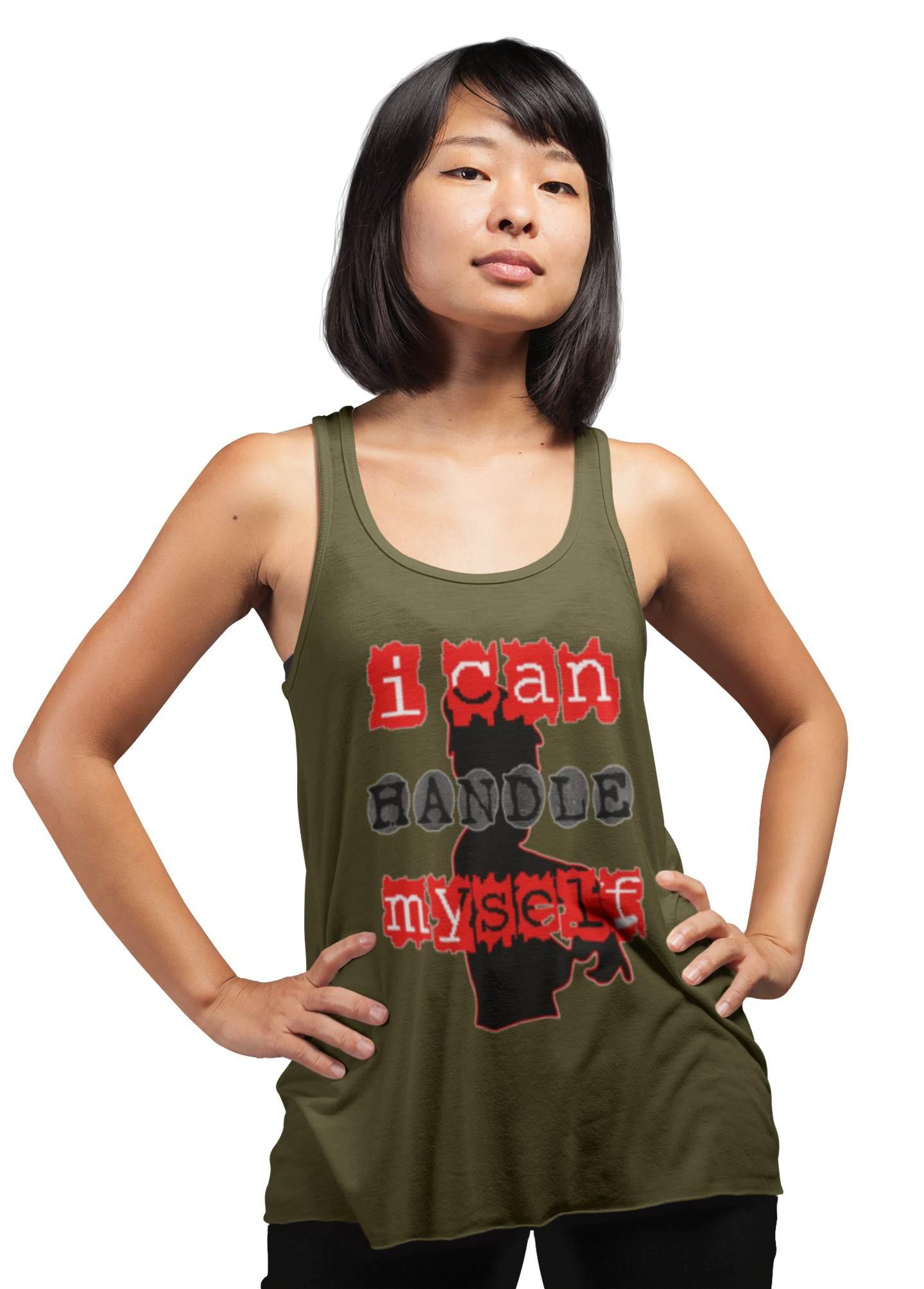 I Can Handle Myself - Women's Tank Top - Witty Twisters Fashions