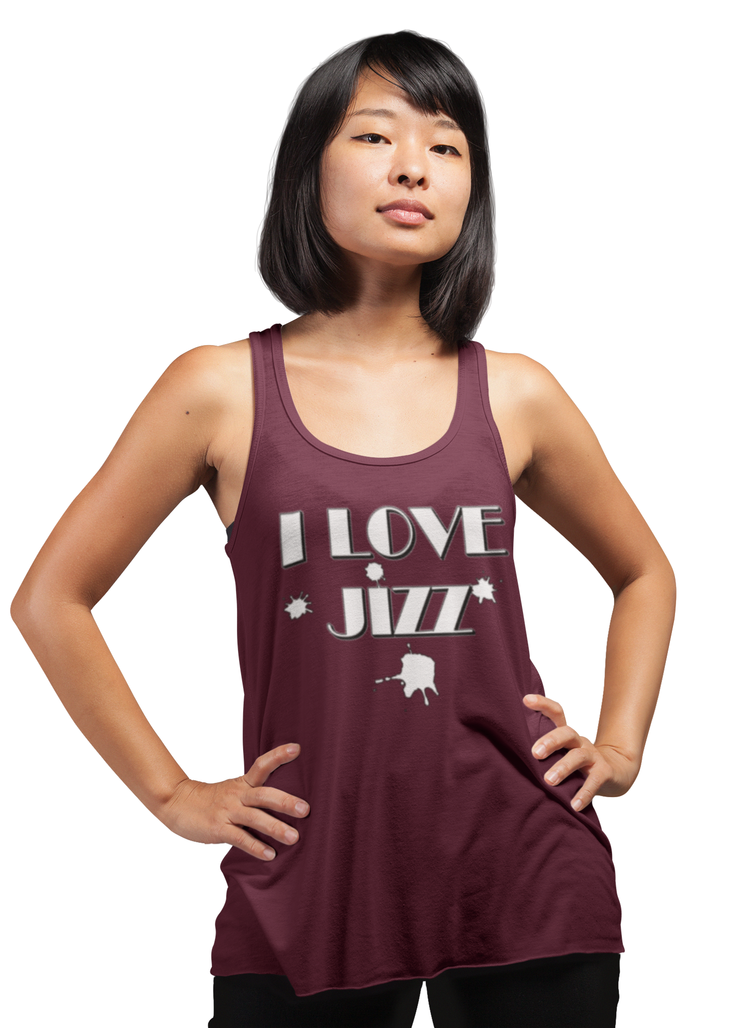 I Love Jizz - Women's Tank Top