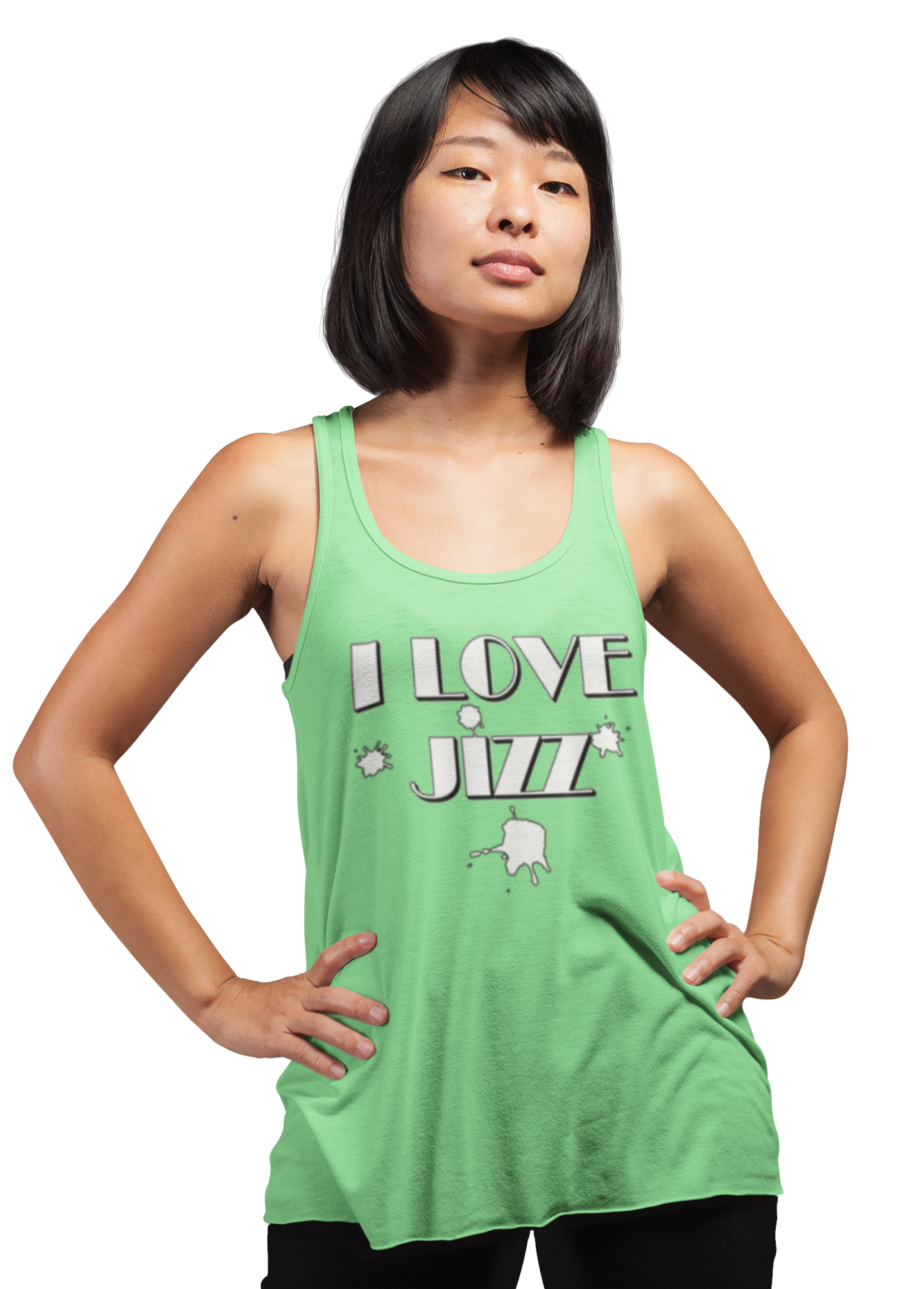 I Love Jizz - Women's Tank Top