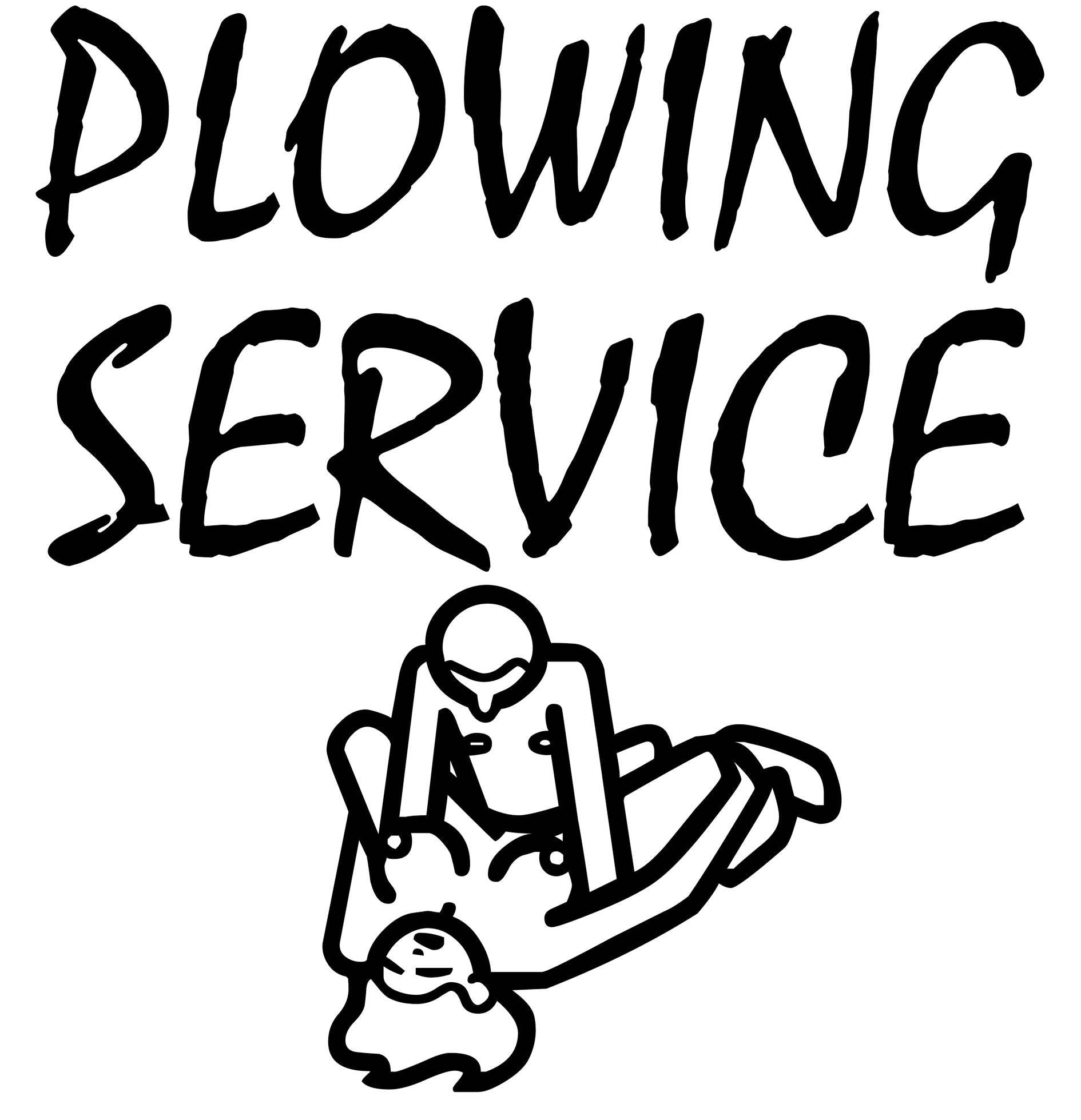 Plowing Service - T-Shirt - Witty Twisters Fashions