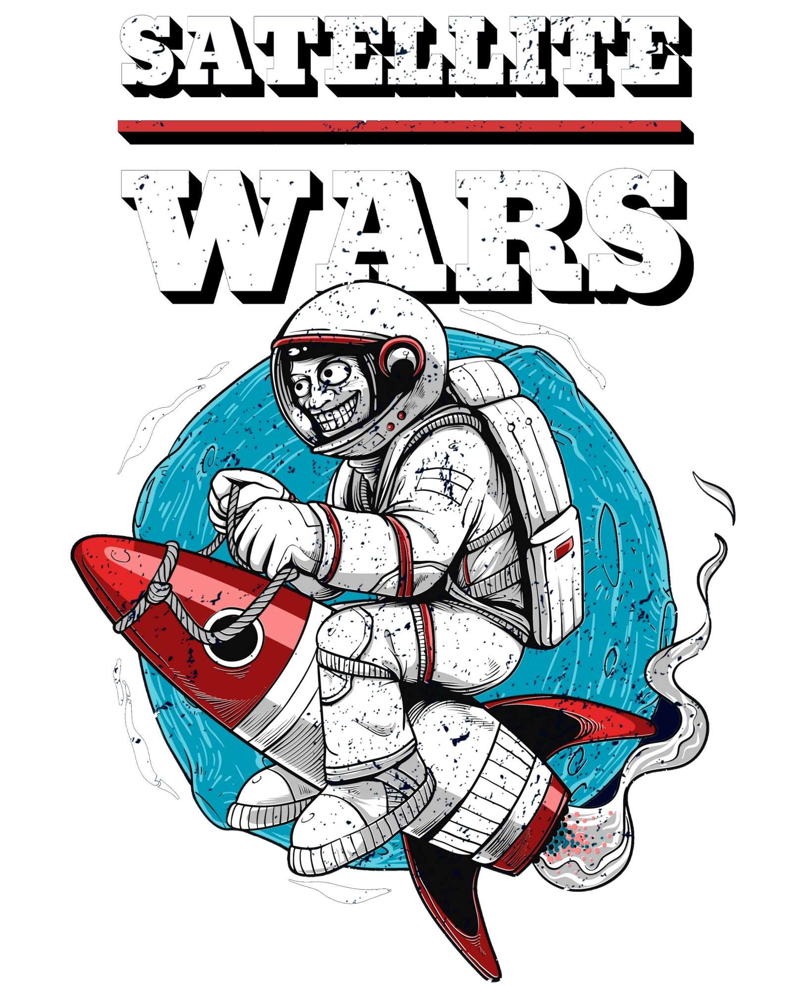 Satellite Wars - T-Shirt - Witty Twisters Fashions