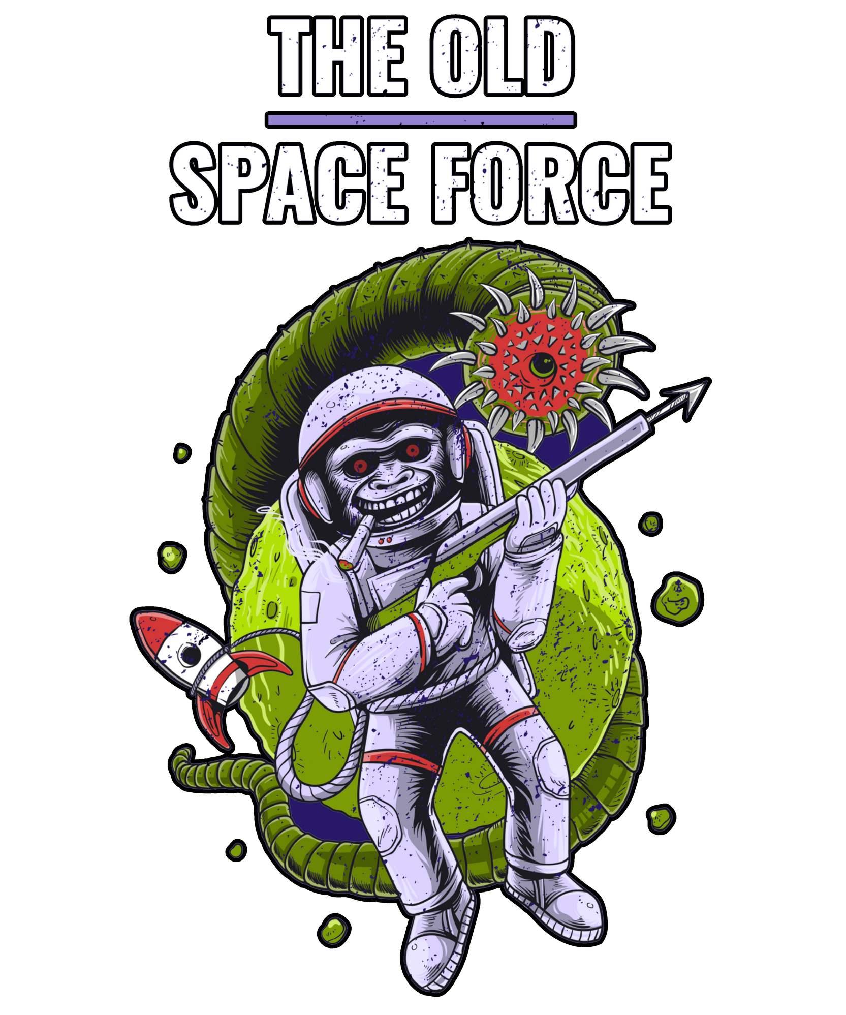 The Old Space Force - T-Shirt - Witty Twisters Fashions