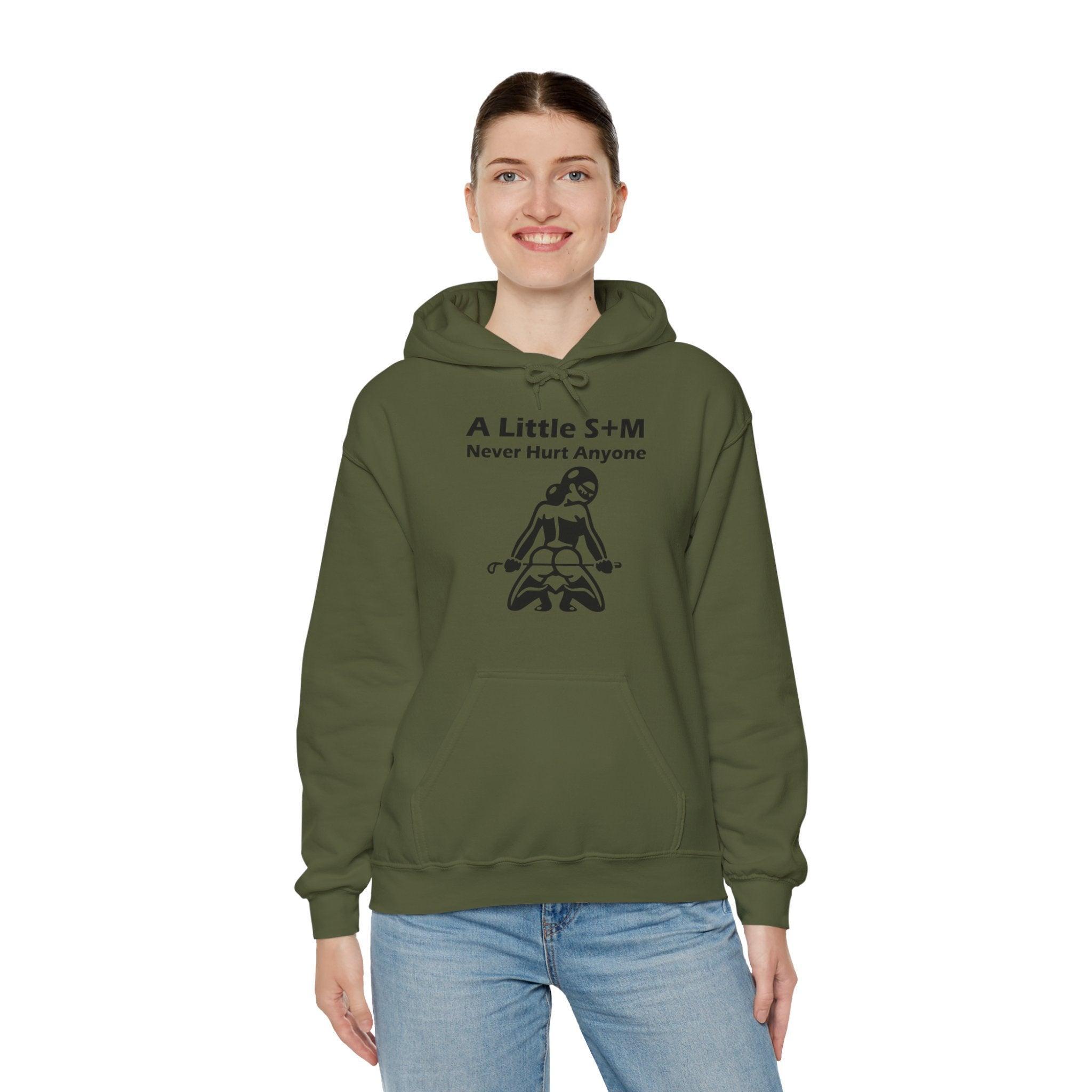 A Little S+M Never Hurt Anyone - Hoodie - Witty Twisters Fashions